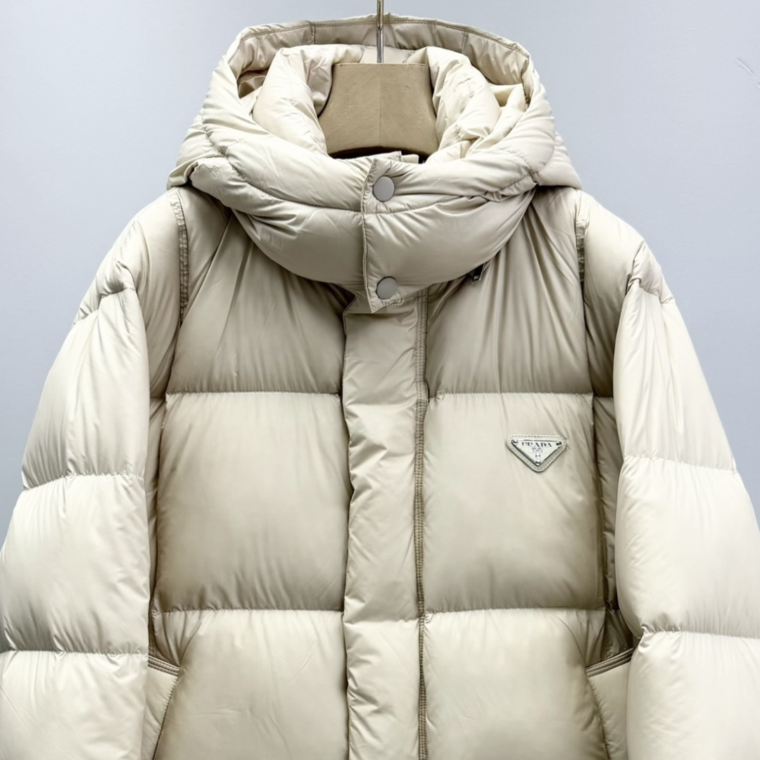 Prada Male Down Jacket Hooded