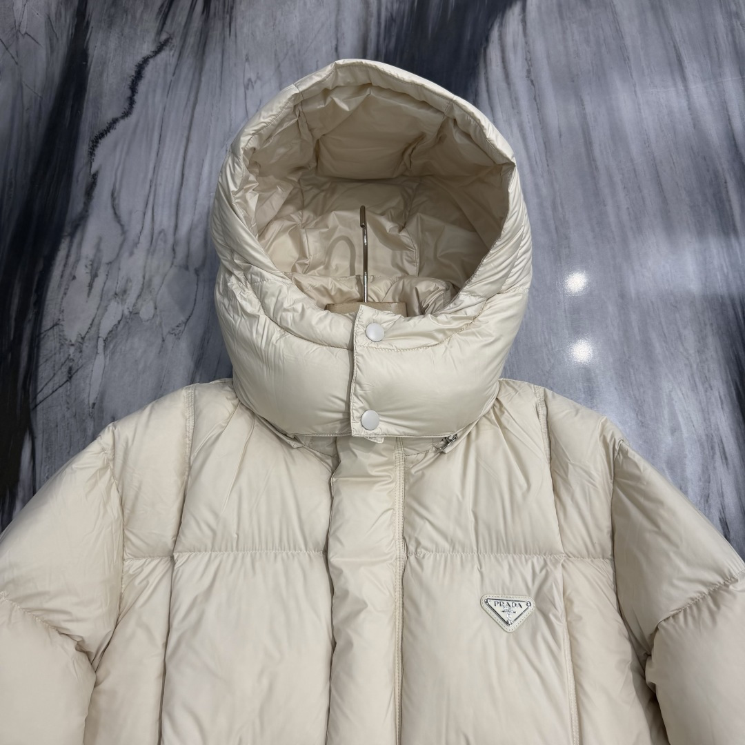 Prada Male Down Jacket Hooded