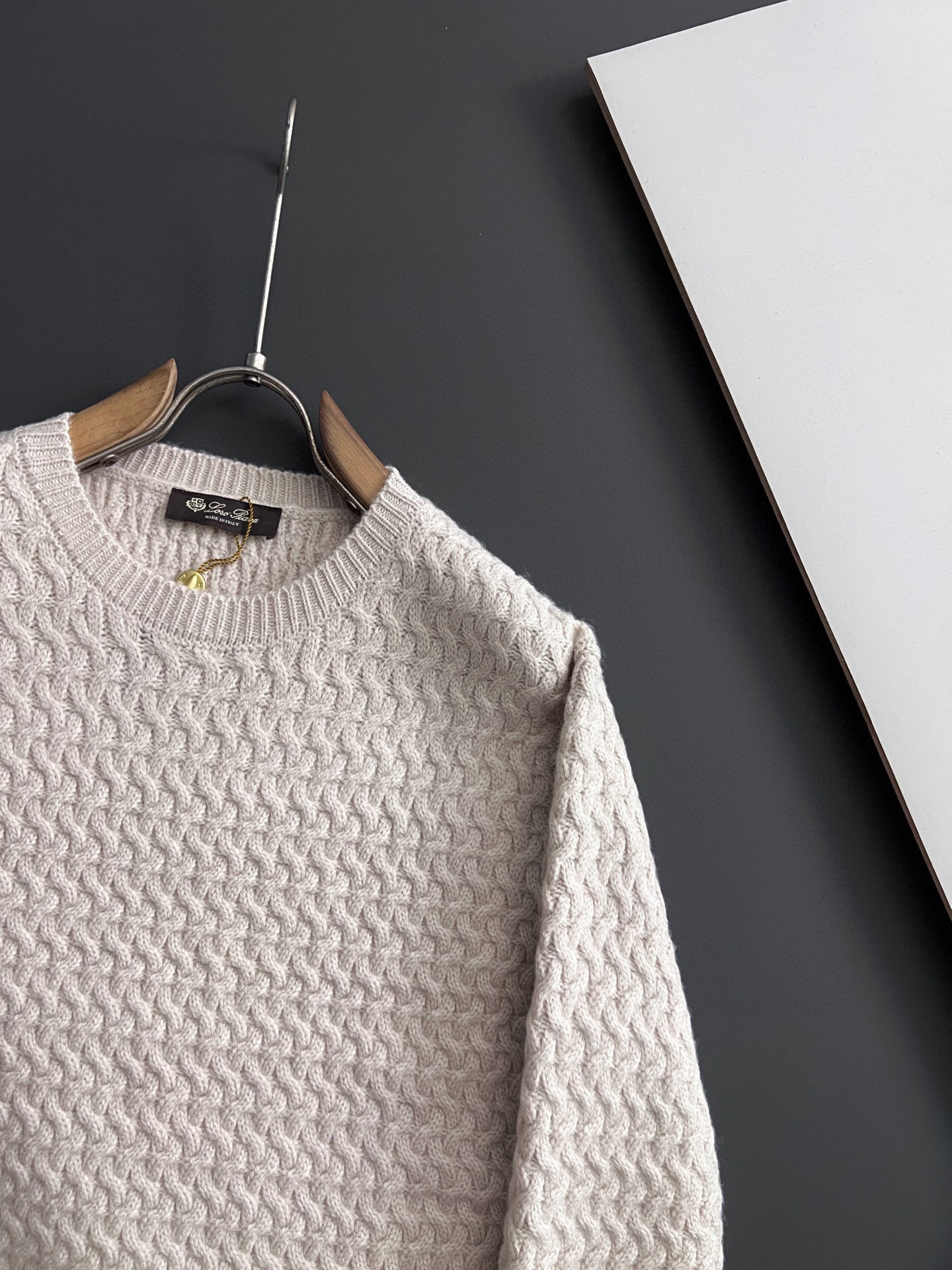Loro Piana Couple Basic Clothing Wool Striped M-l-xl