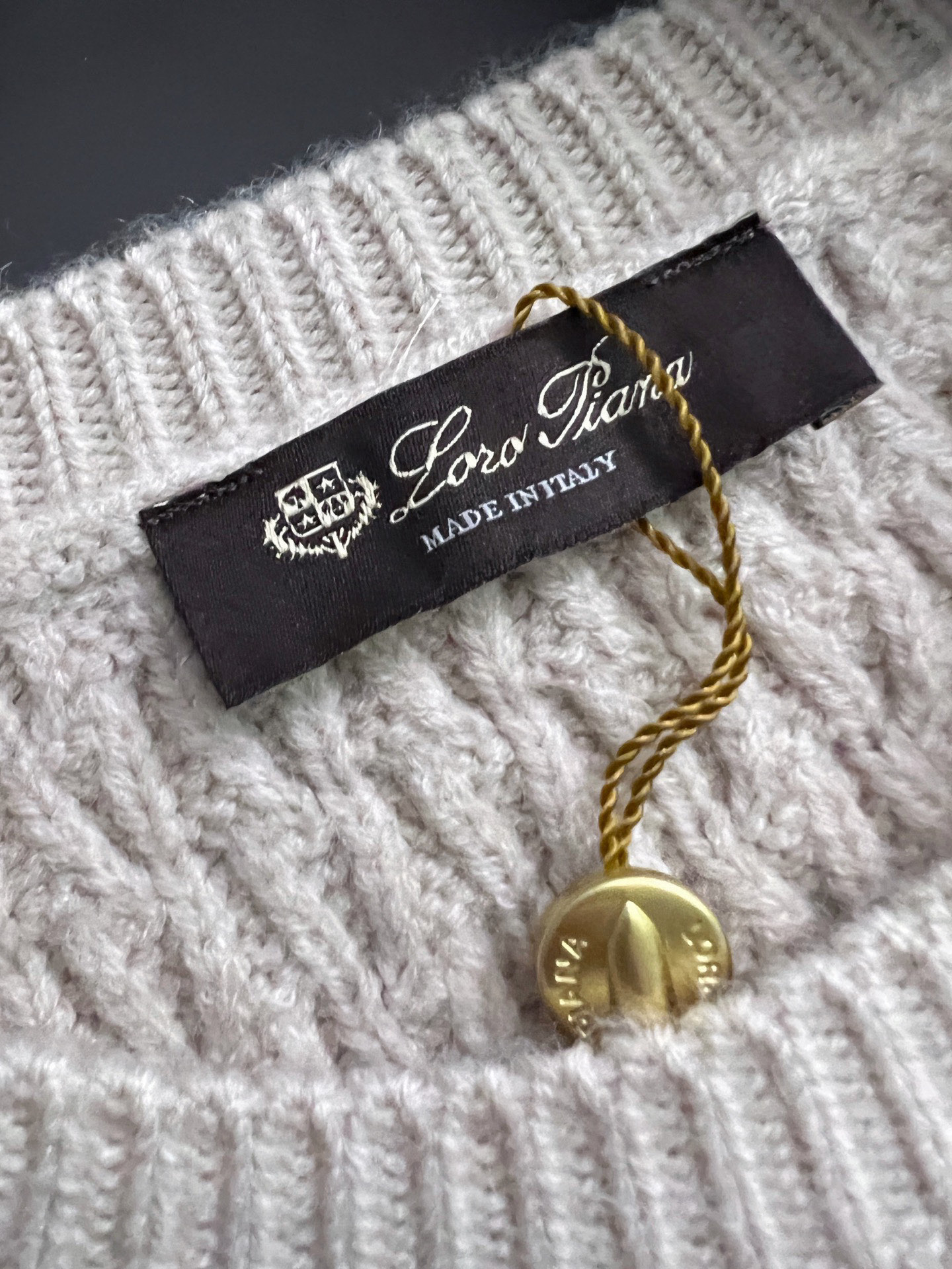 Loro Piana Couple Basic Clothing Wool Striped M-l-xl