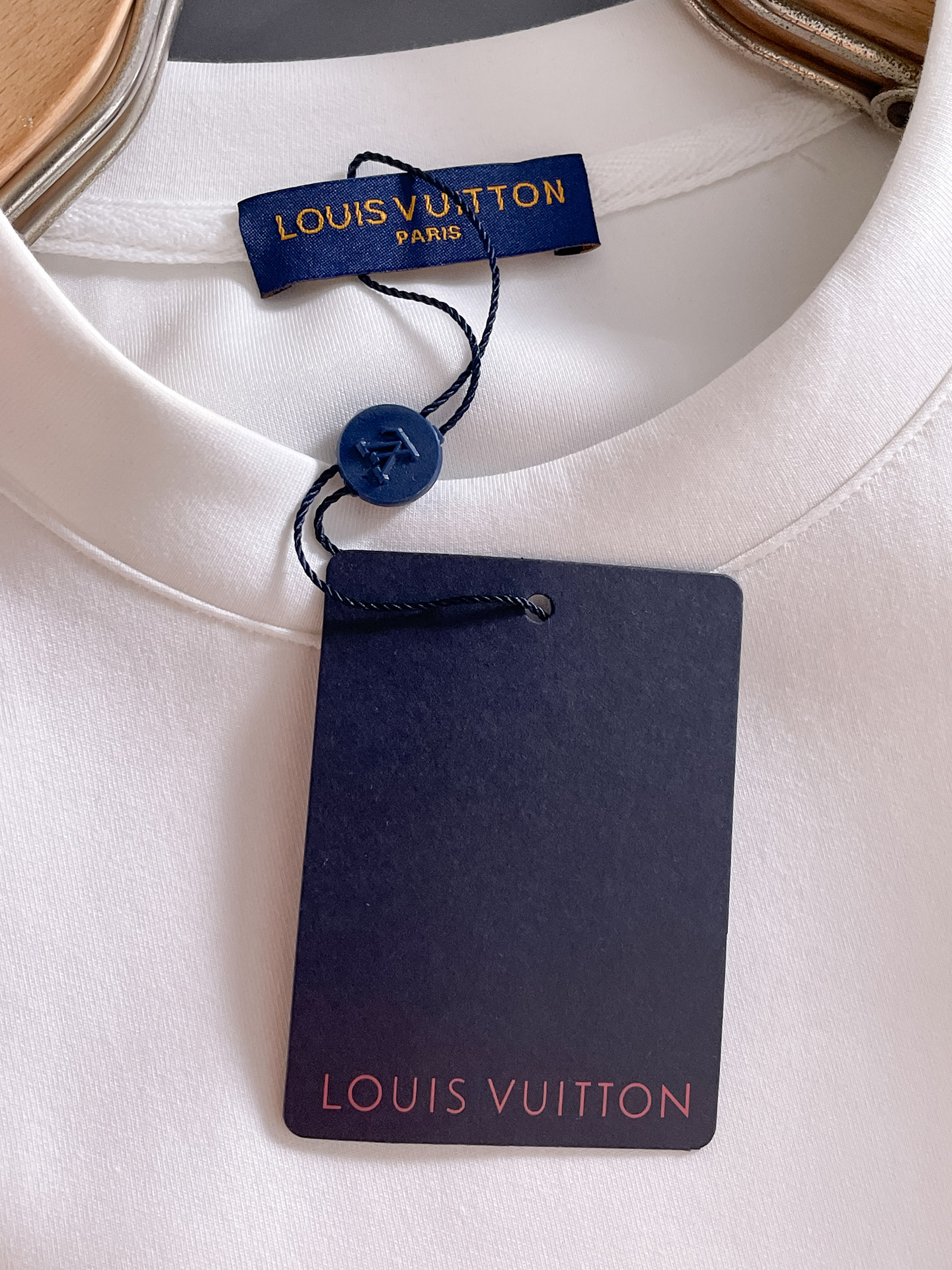 Louis Vuitton Male Hoodie Cotton Black Xs-s-m-l