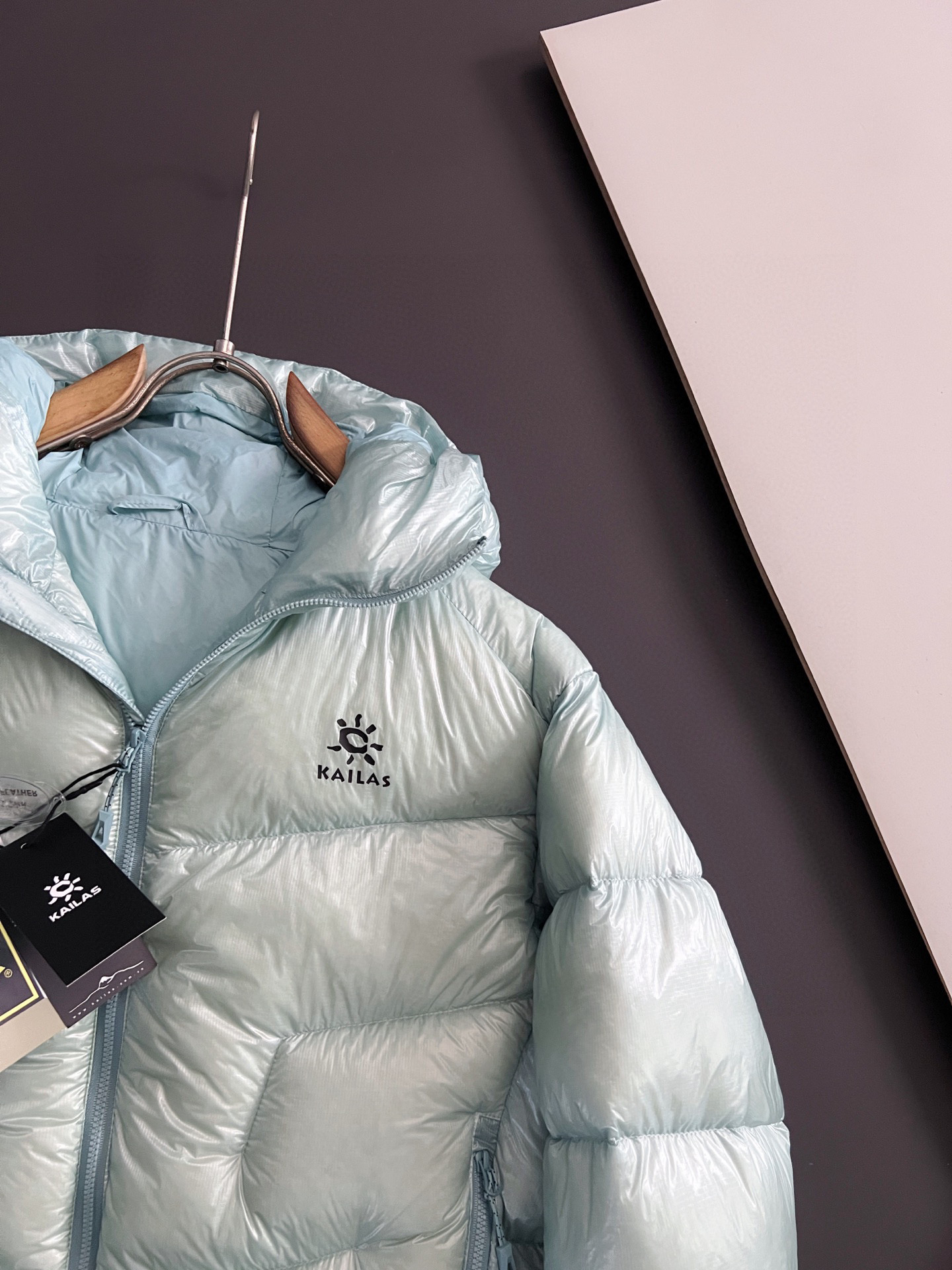 Kailas Couple Down Jacket Black Hooded S-l-xxl