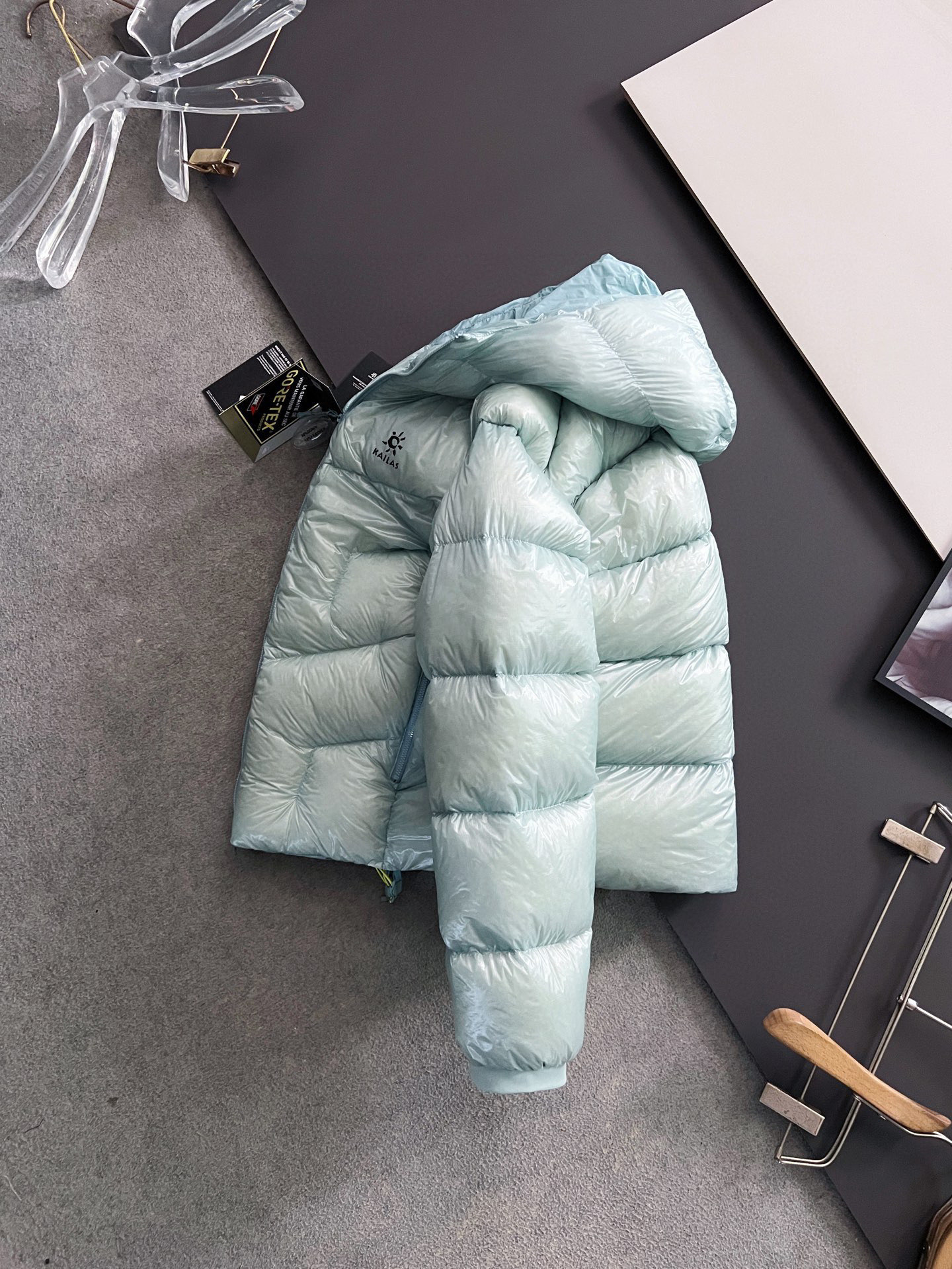 Kailas Couple Down Jacket Black Hooded S-l-xxl