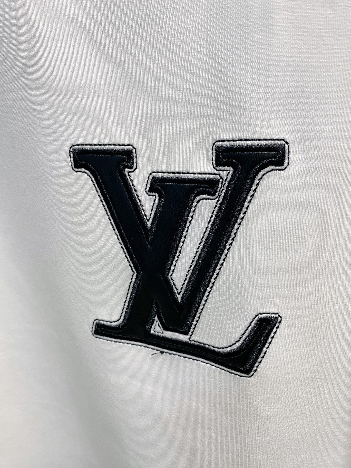 Louis Vuitton Male Hoodie Cotton Black Xs-s-m-l