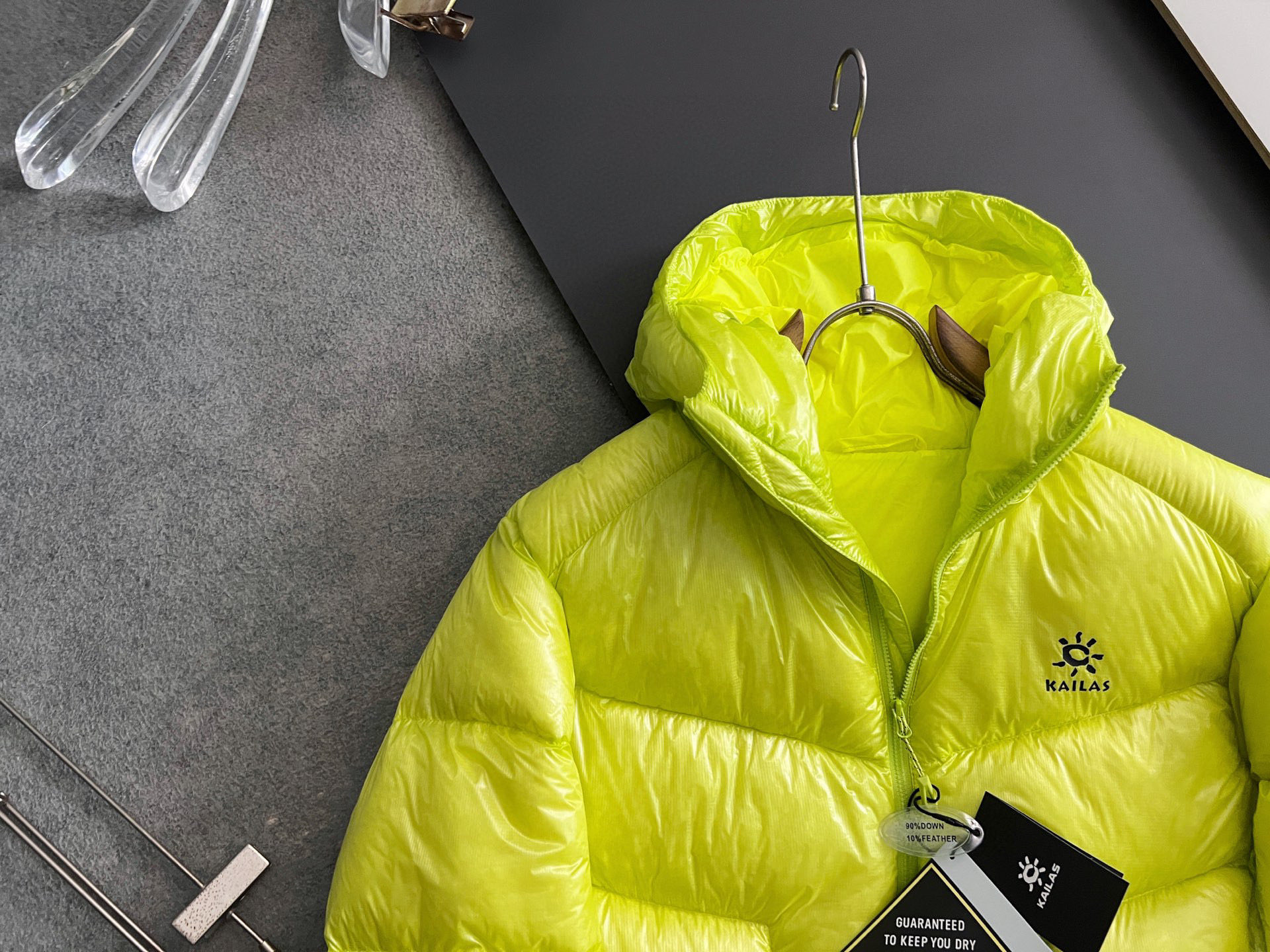 Kailas Couple Down Jacket Black Hooded S-l-xxl