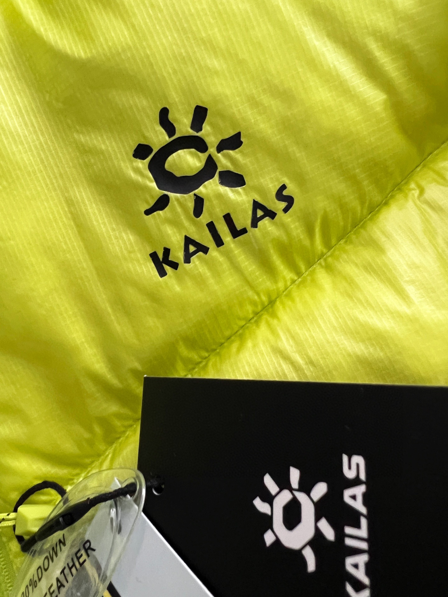 Kailas Couple Down Jacket Black Hooded S-l-xxl