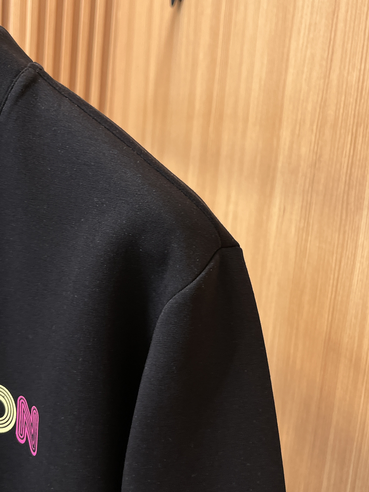 Louis Vuitton Male Hoodie Cotton Black Xs-s-m-l