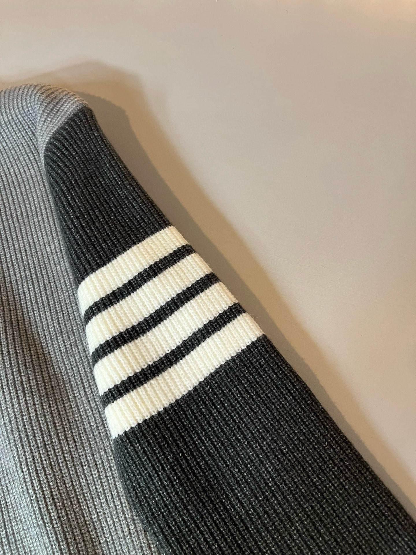 Thom Browne Couple Basic Clothing Wool Striped M-xl