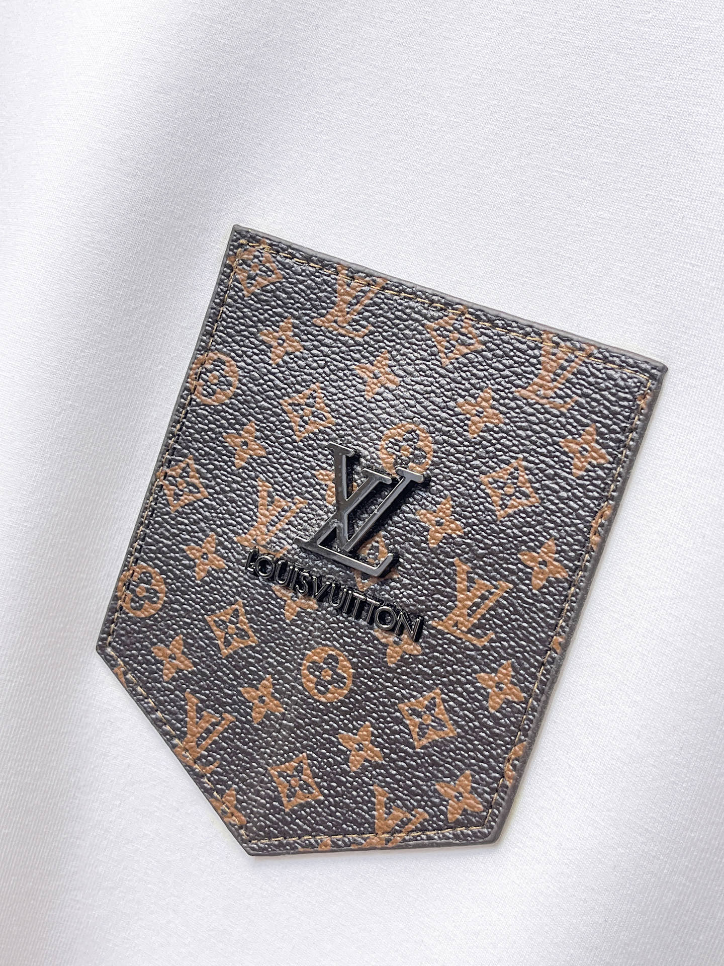 Louis Vuitton Male Hoodie Cotton Black Xs-s-m-l