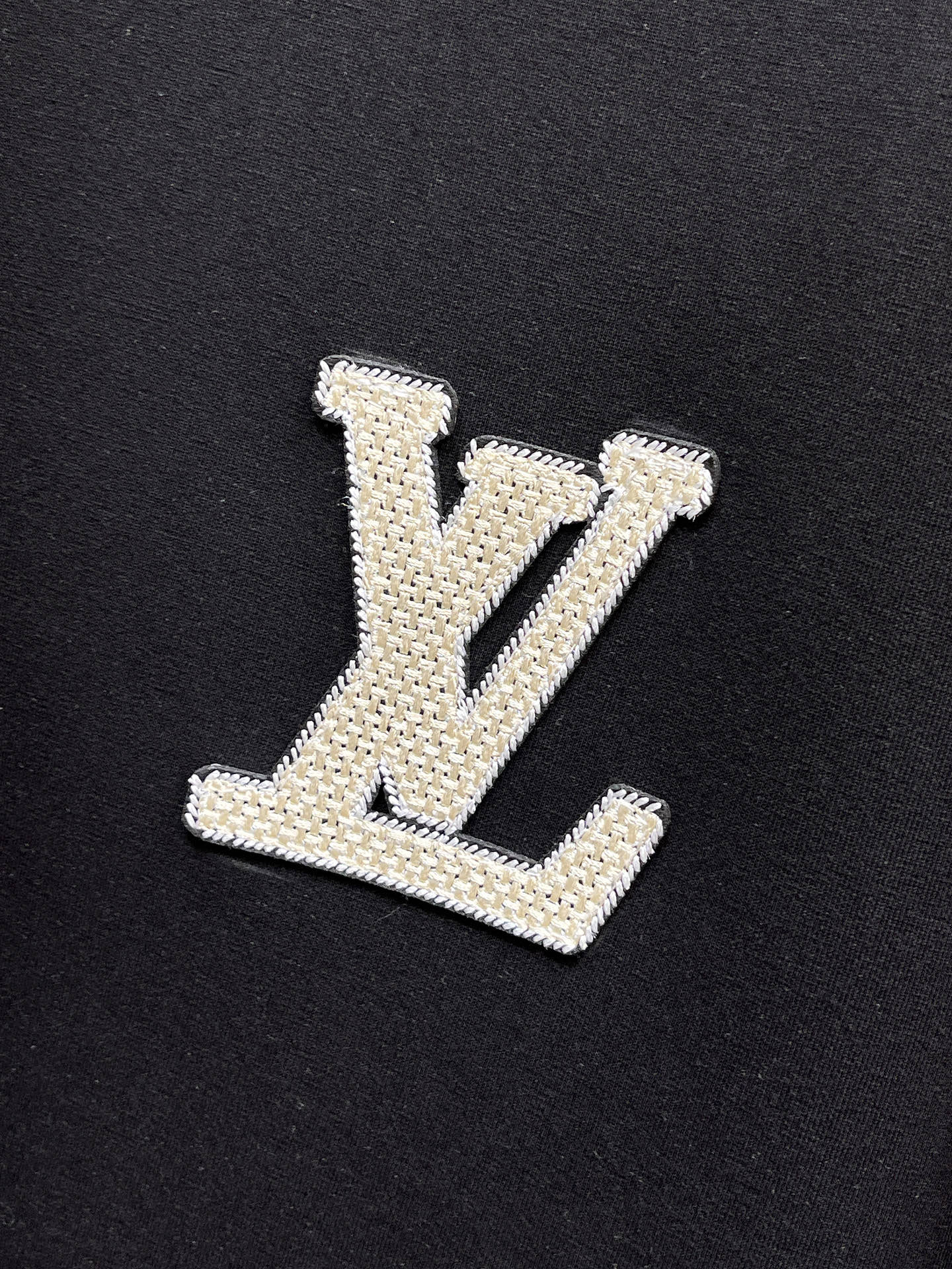 Louis Vuitton Male Hoodie Cotton Black Xs-s-m-l