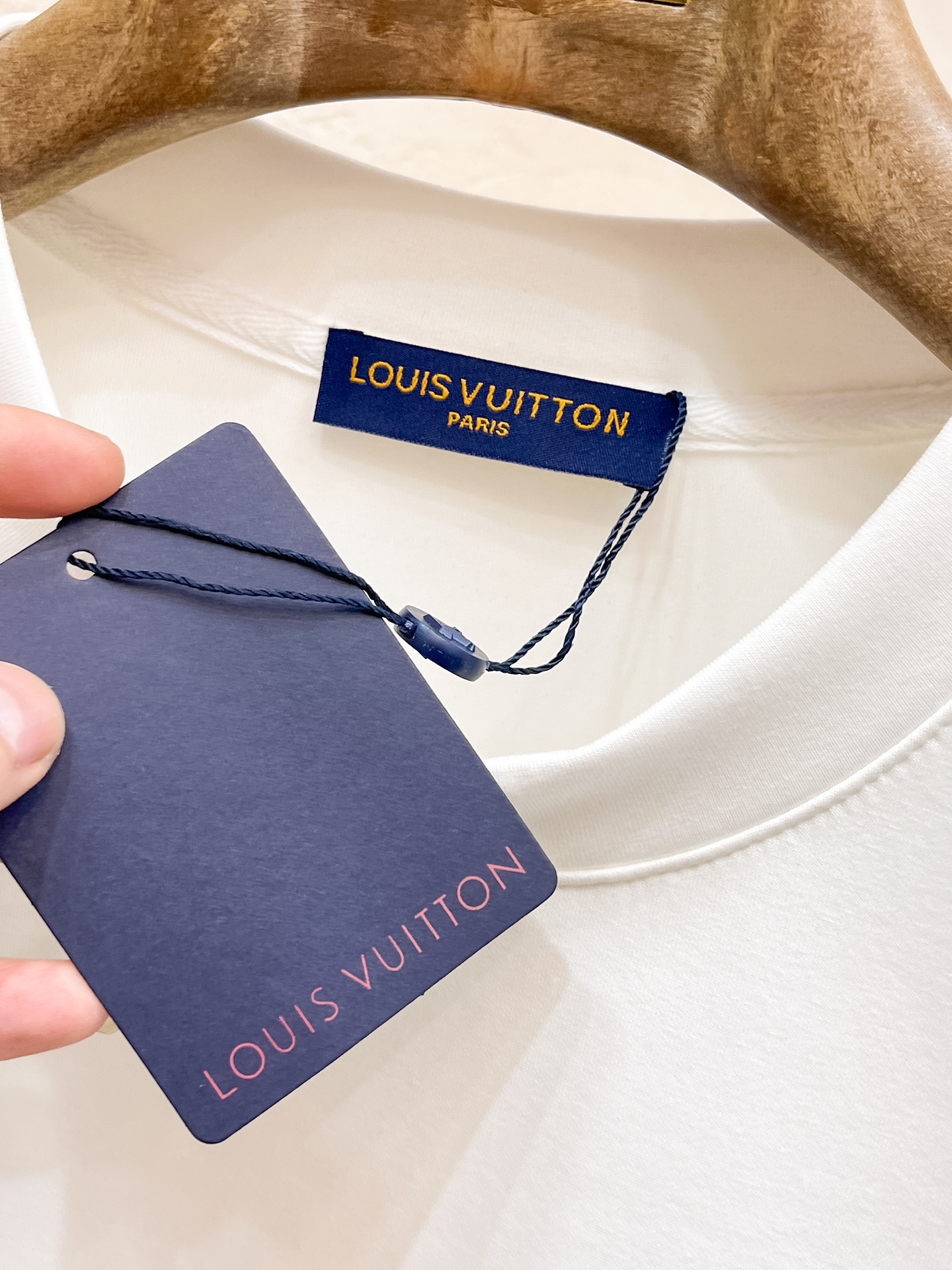 Louis Vuitton Male Hoodie Cotton Black Xs-s-m-l