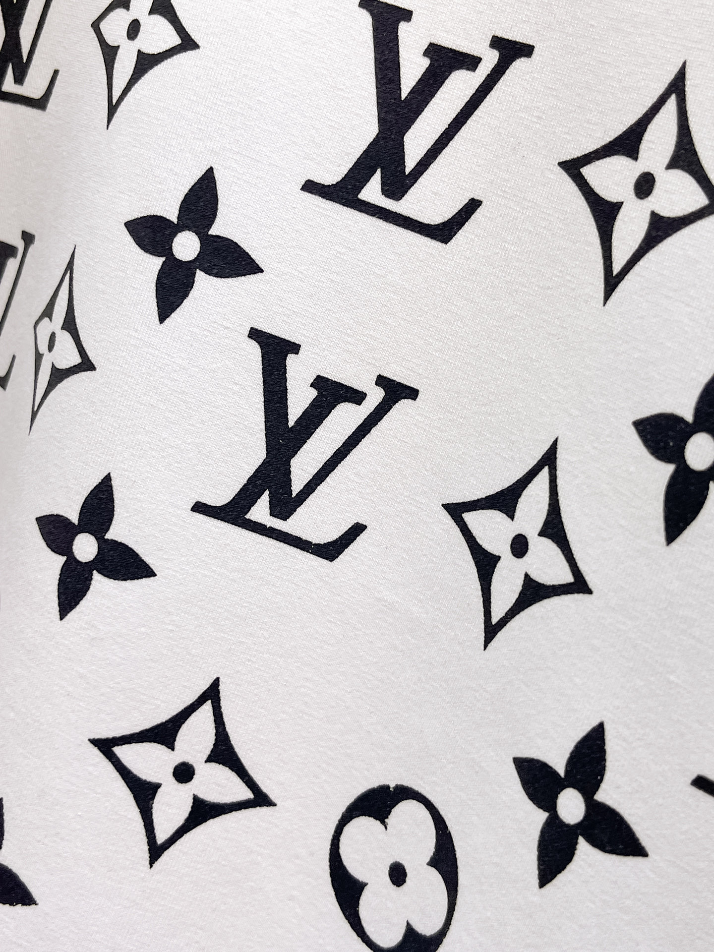 Louis Vuitton Male Hoodie Cotton Black Xs-s-m-l