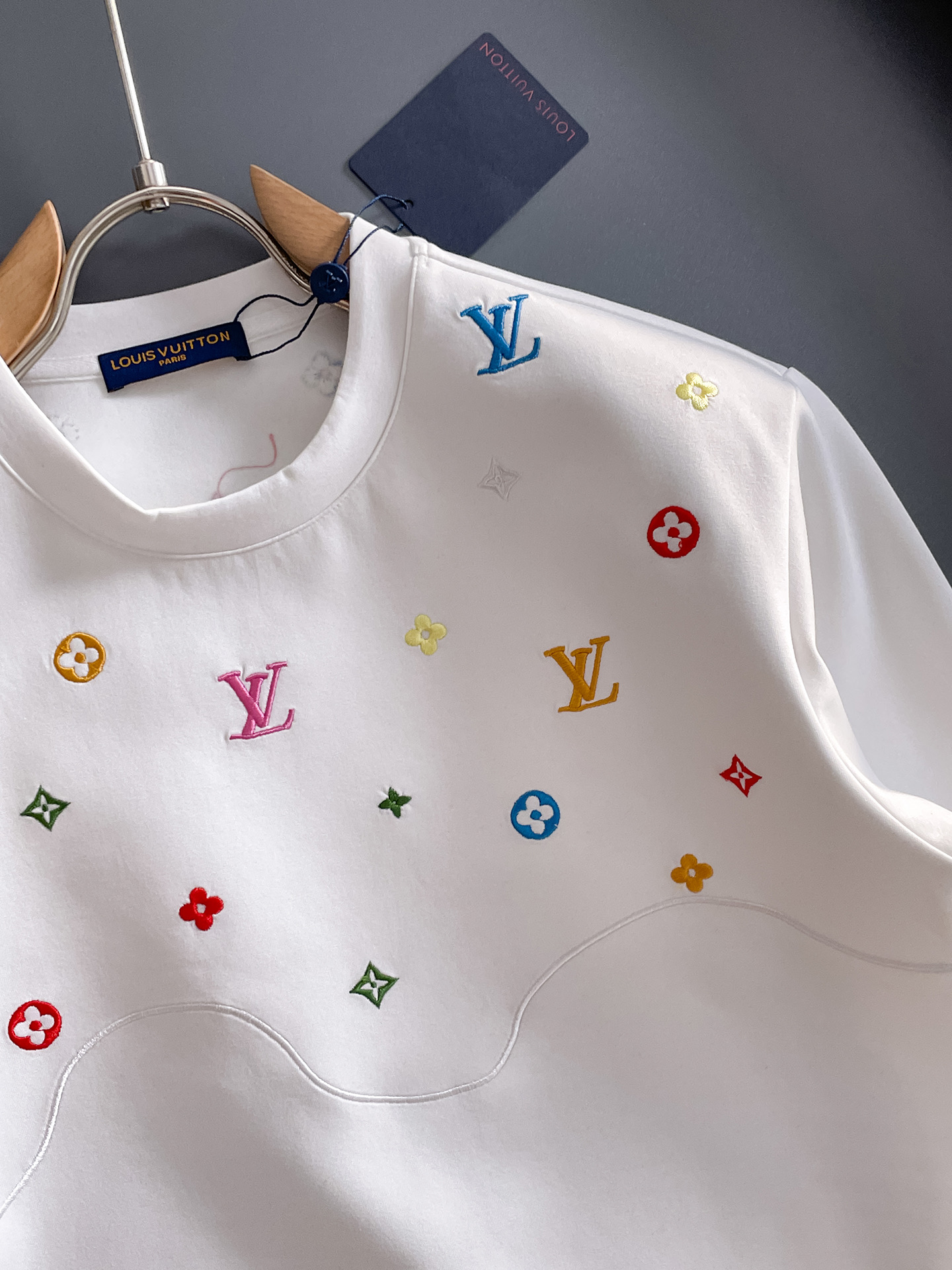 Louis Vuitton Male Hoodie Cotton Black Xs-s-m-l