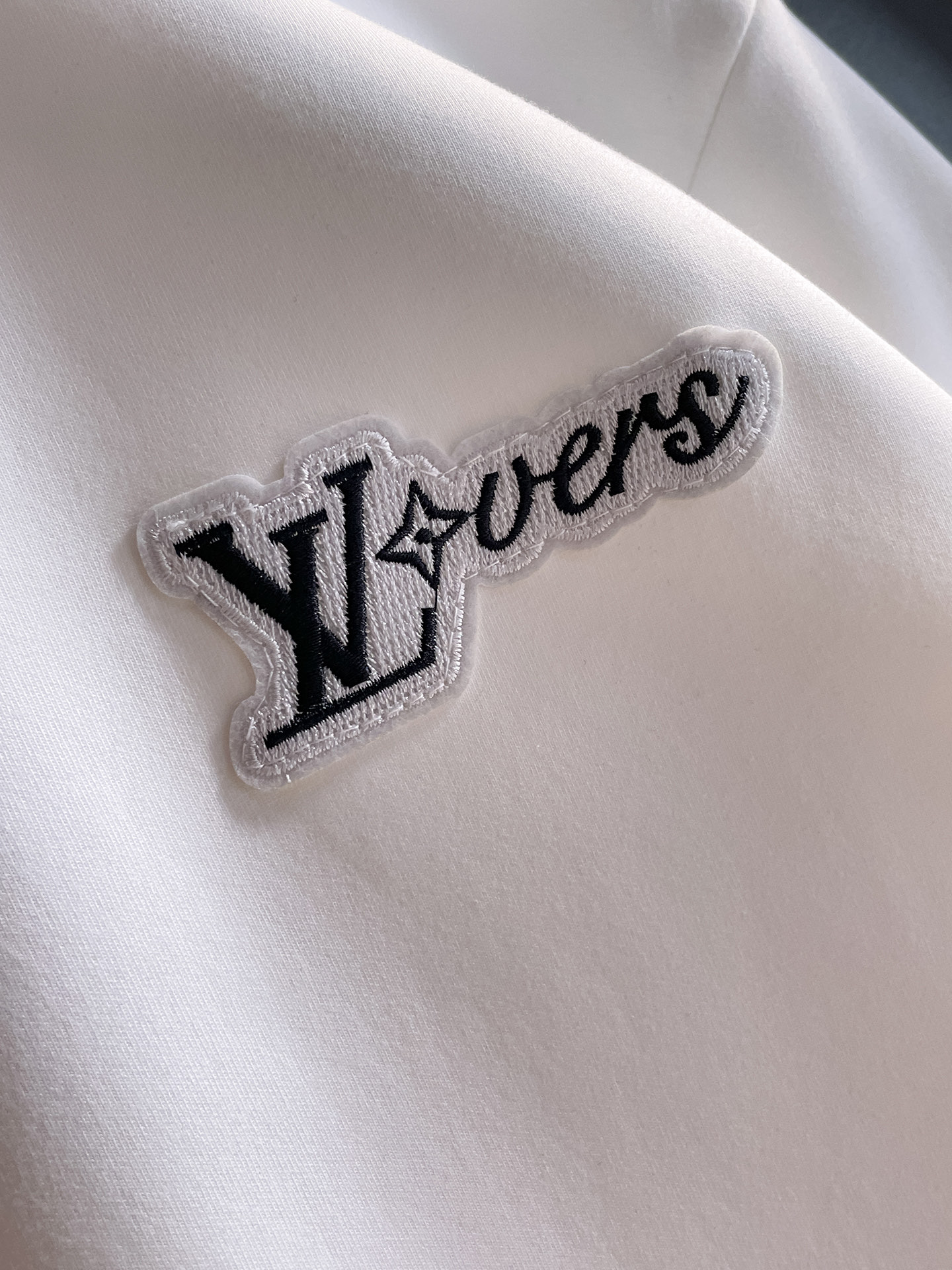 Louis Vuitton Male Hoodie Cotton Black Xs-s-m-l