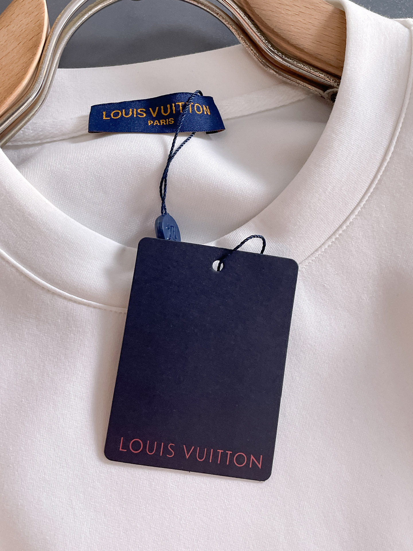 Louis Vuitton Male Hoodie Cotton Black Xs-s-m-l