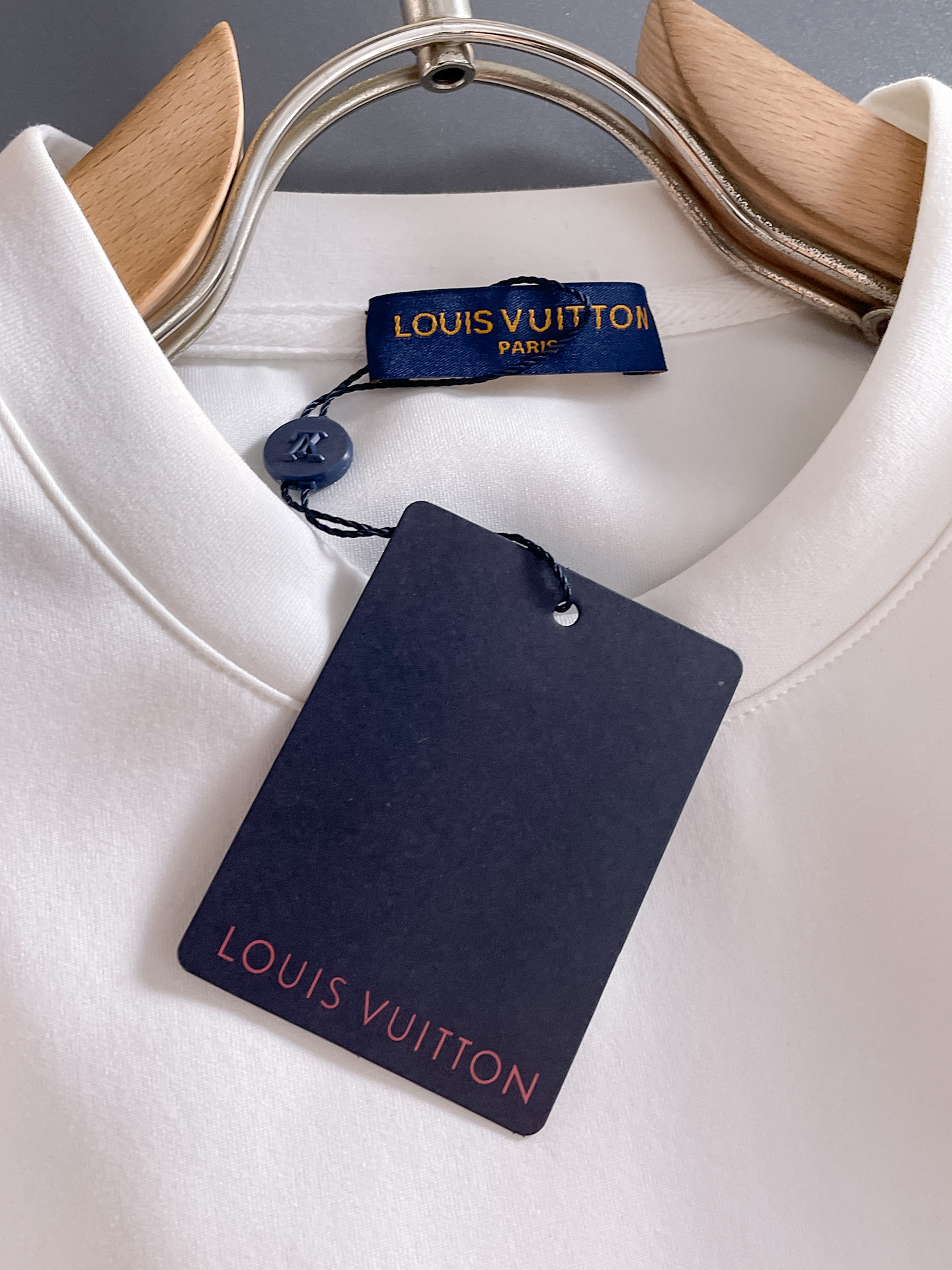 Louis Vuitton Male Hoodie Cotton Black Xs-s-m-l