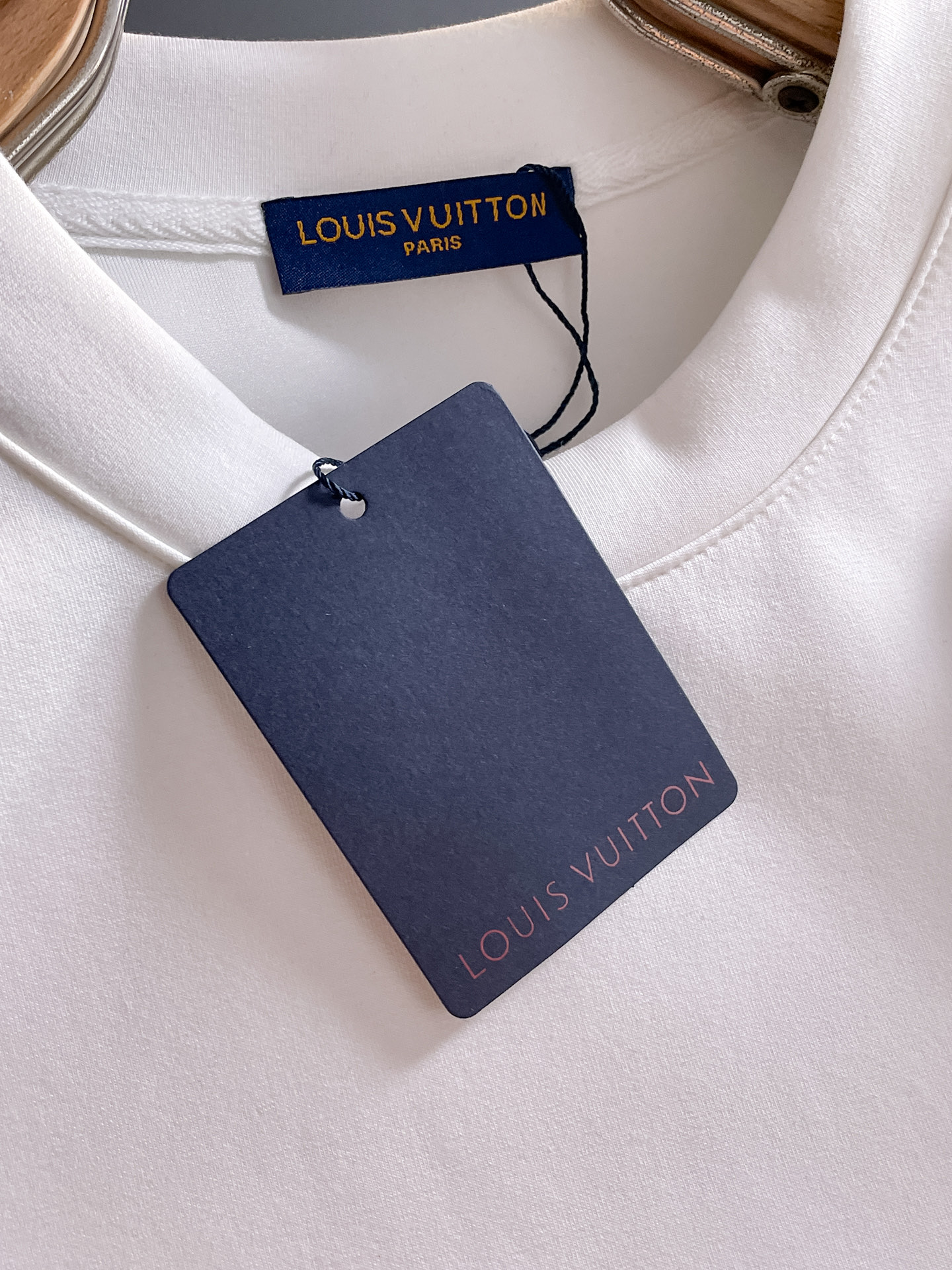 Louis Vuitton Male Hoodie Cotton Black Xs-s-m-l