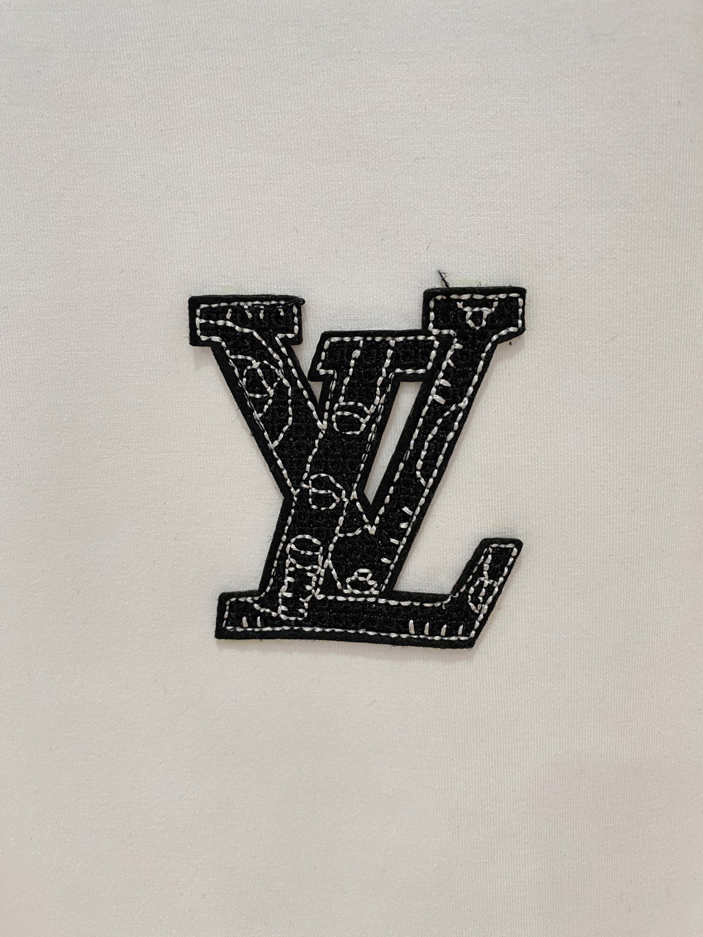 Louis Vuitton Male Hoodie Cotton Black Xs-s-m-l