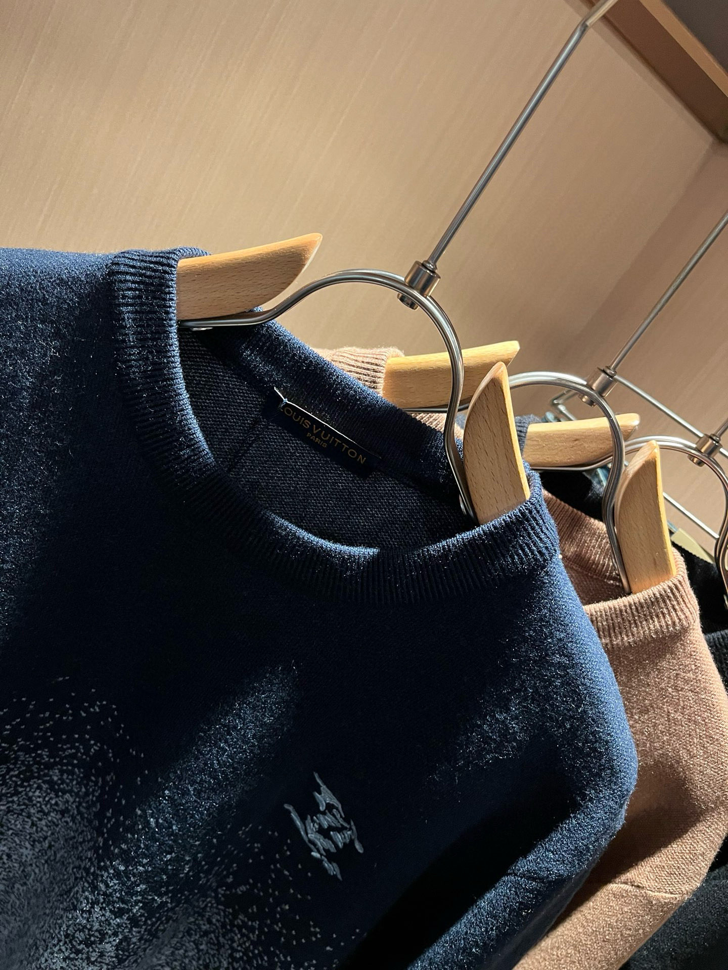 Louis Vuitton Couple Basic Clothing Wool Slim Fit S-m-l-xl