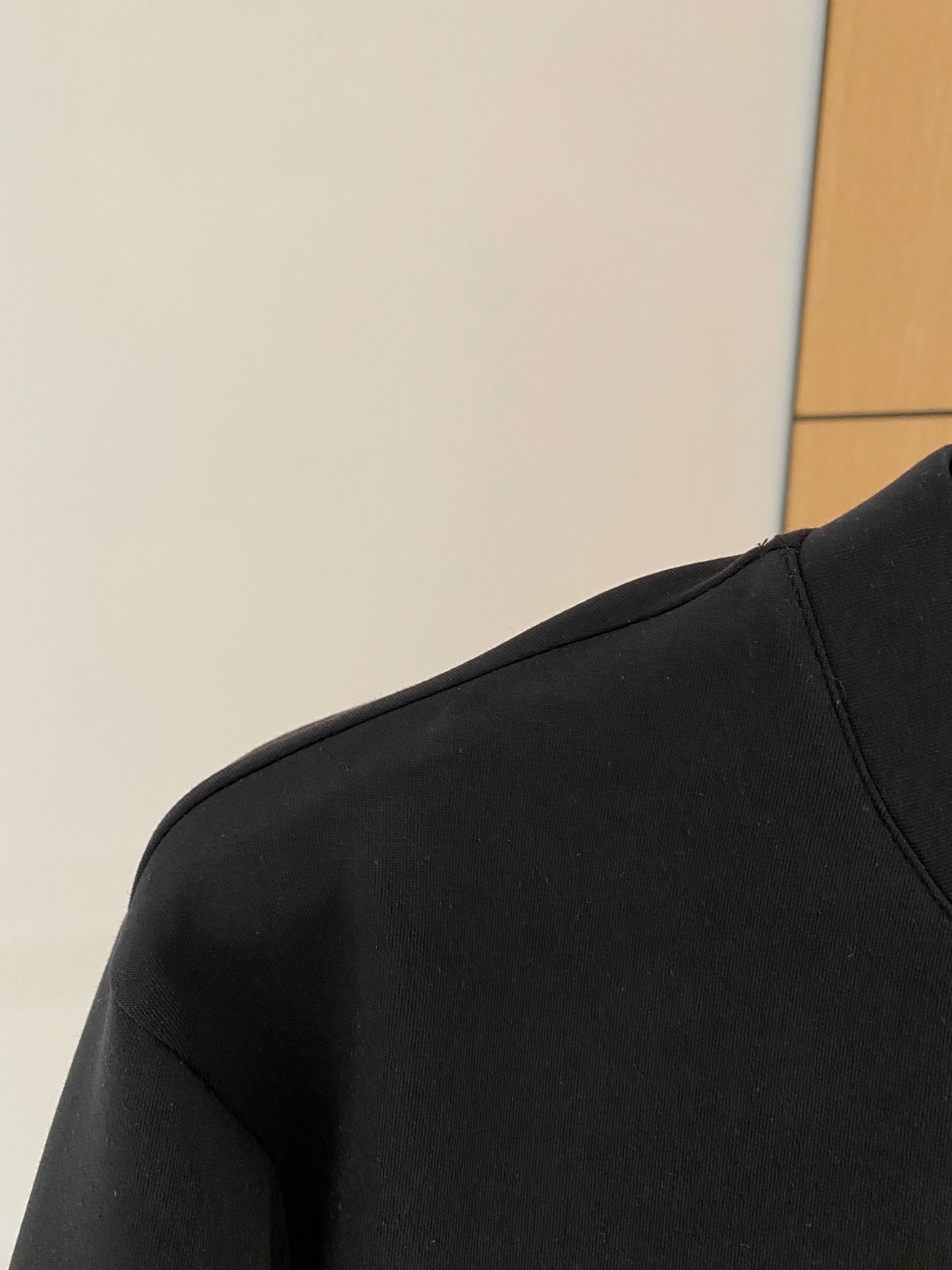 Louis Vuitton Male Hoodie Cotton Black Xs-s-m-l