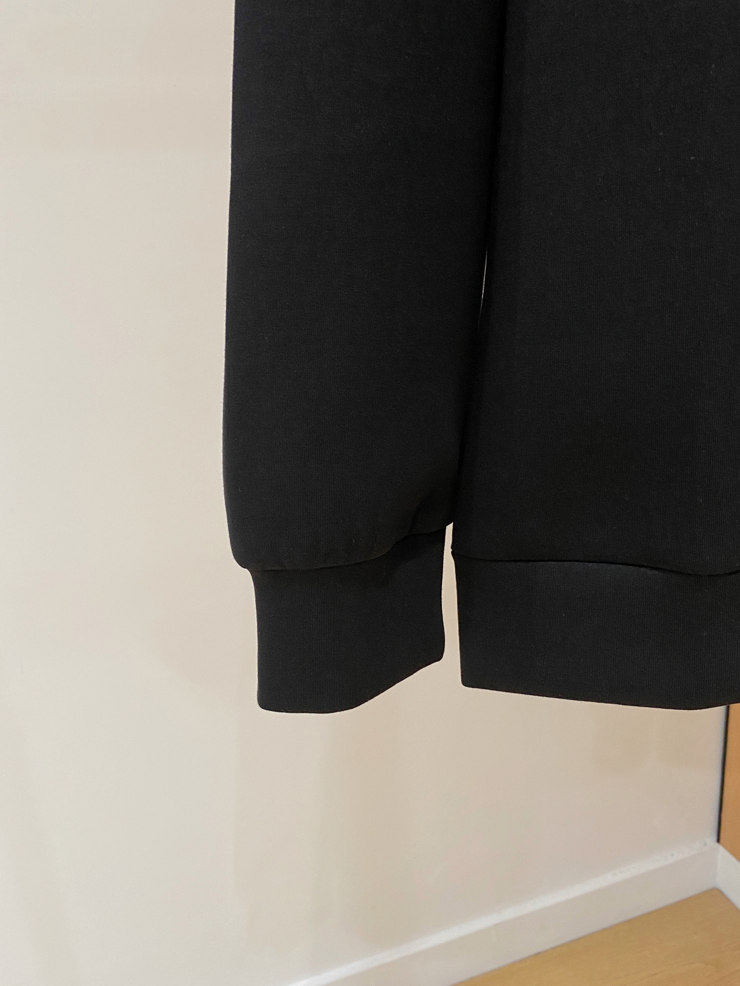 Louis Vuitton Male Hoodie Cotton Black Xs-s-m-l