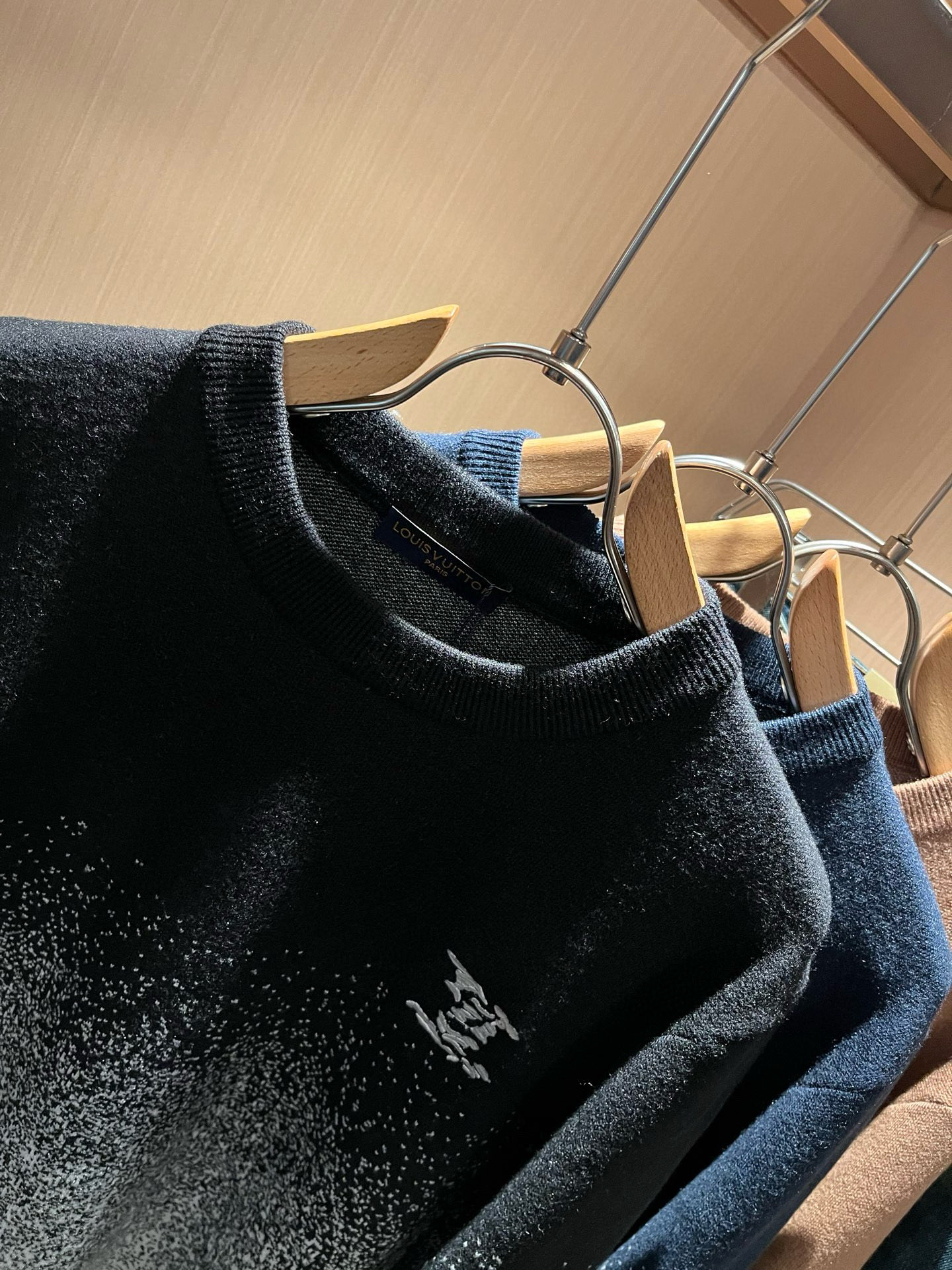 Louis Vuitton Couple Basic Clothing Wool Slim Fit S-m-l-xl