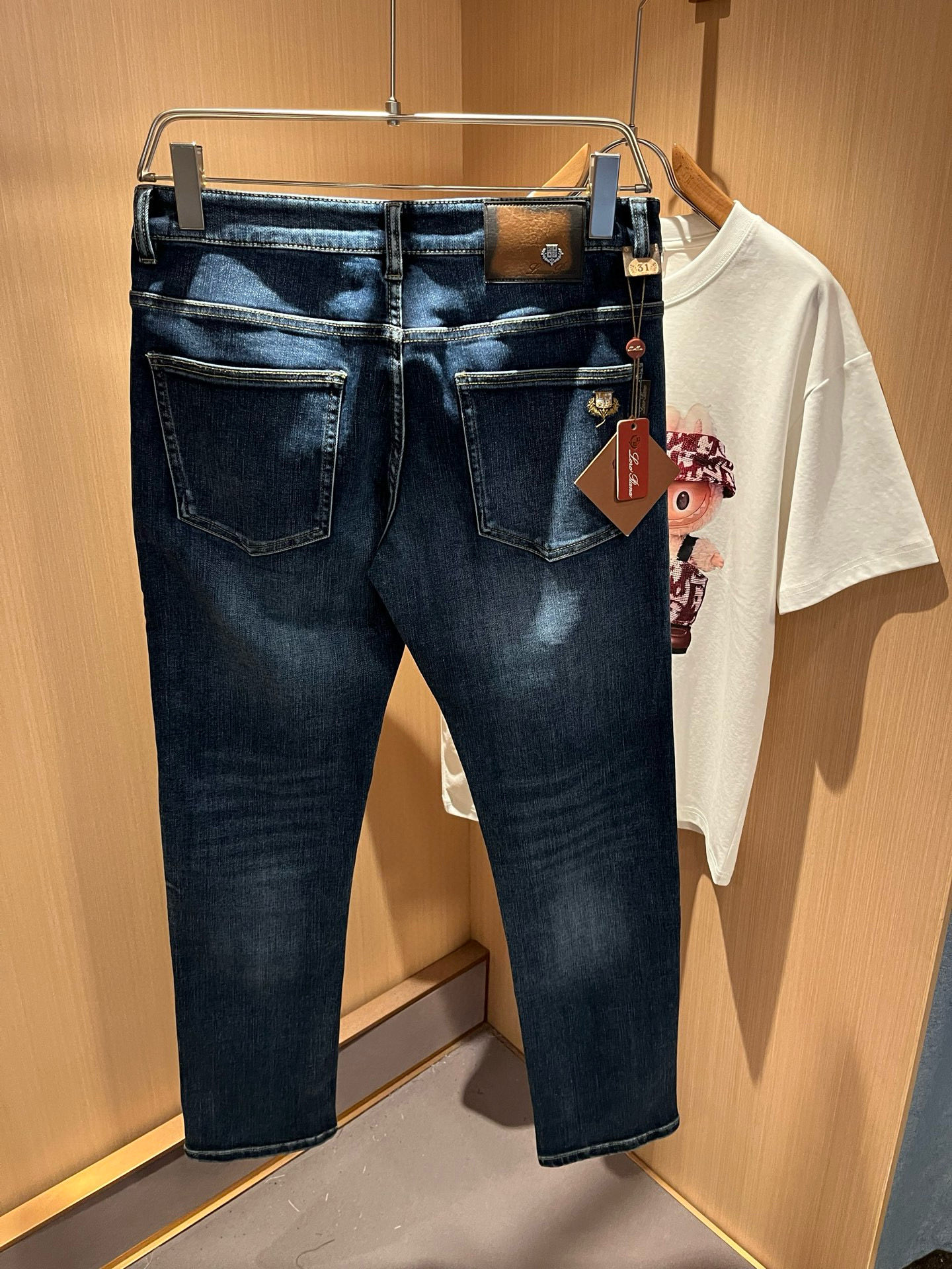 Loro Piana Male Jeans Cotton Slim Fit L
