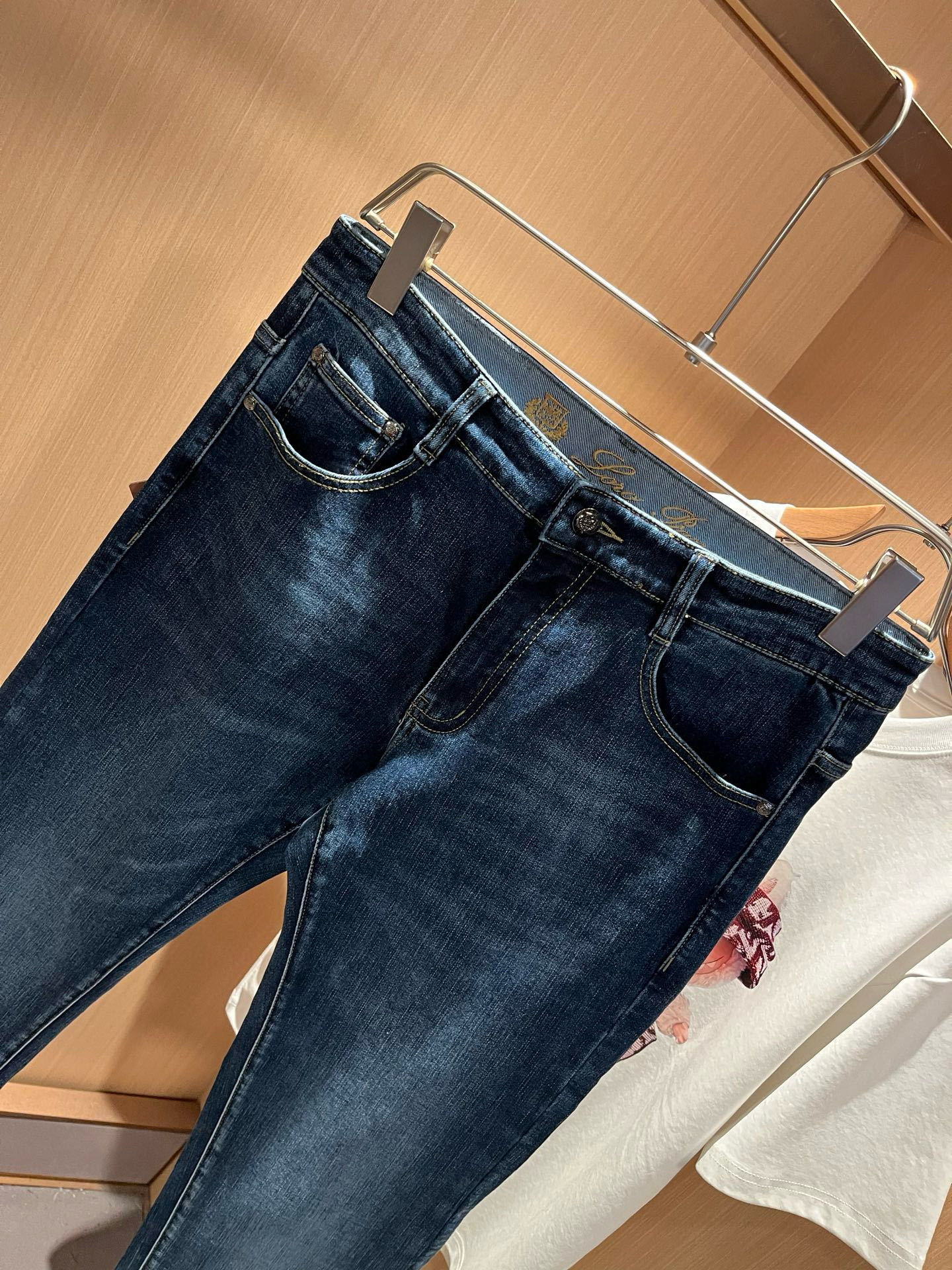 Loro Piana Male Jeans Cotton Slim Fit L