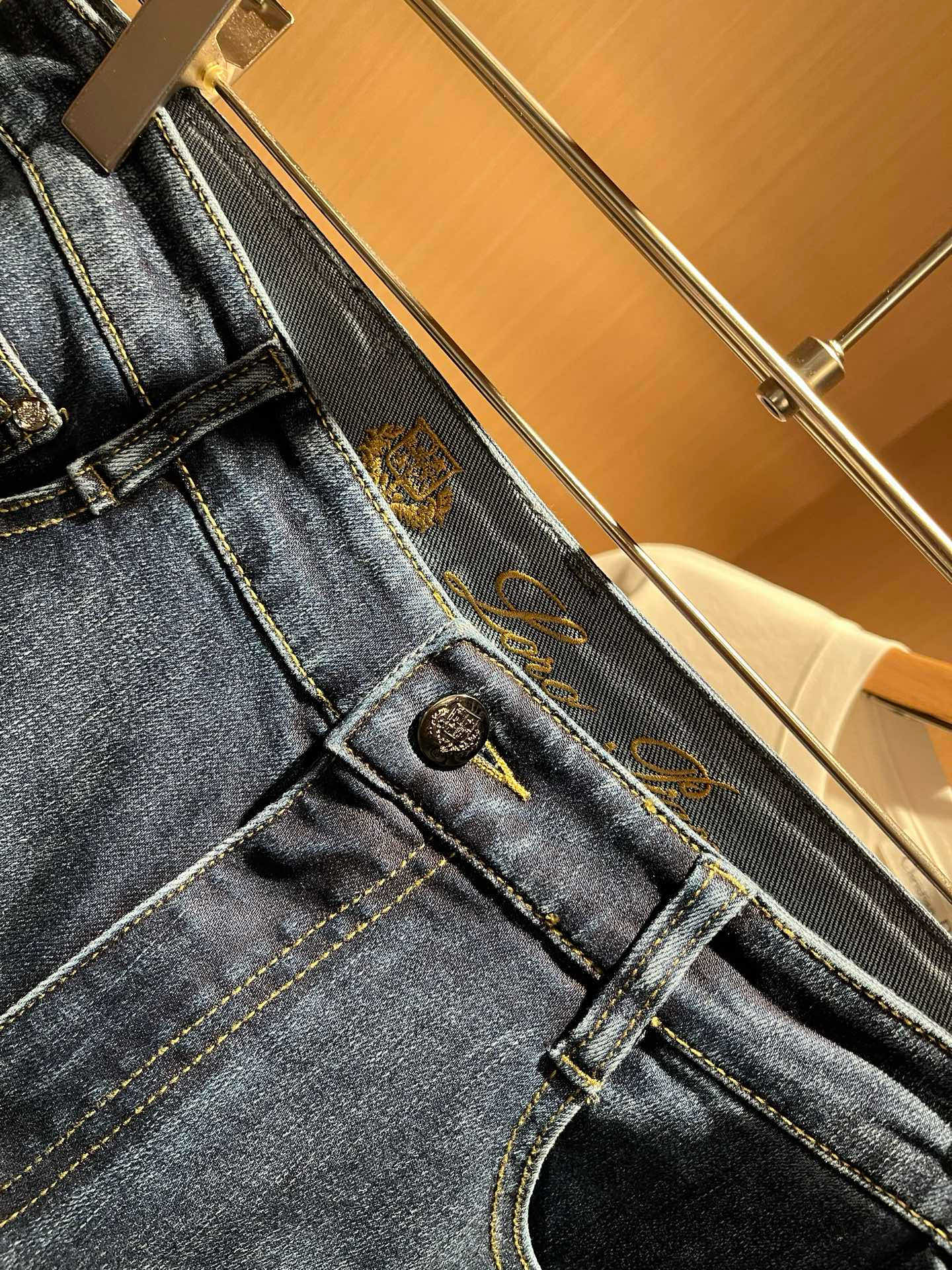 Loro Piana Male Jeans Cotton Slim Fit L