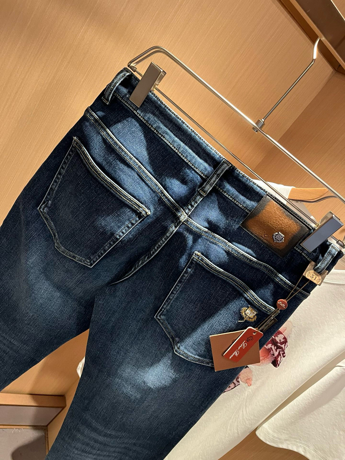 Loro Piana Male Jeans Cotton Slim Fit L