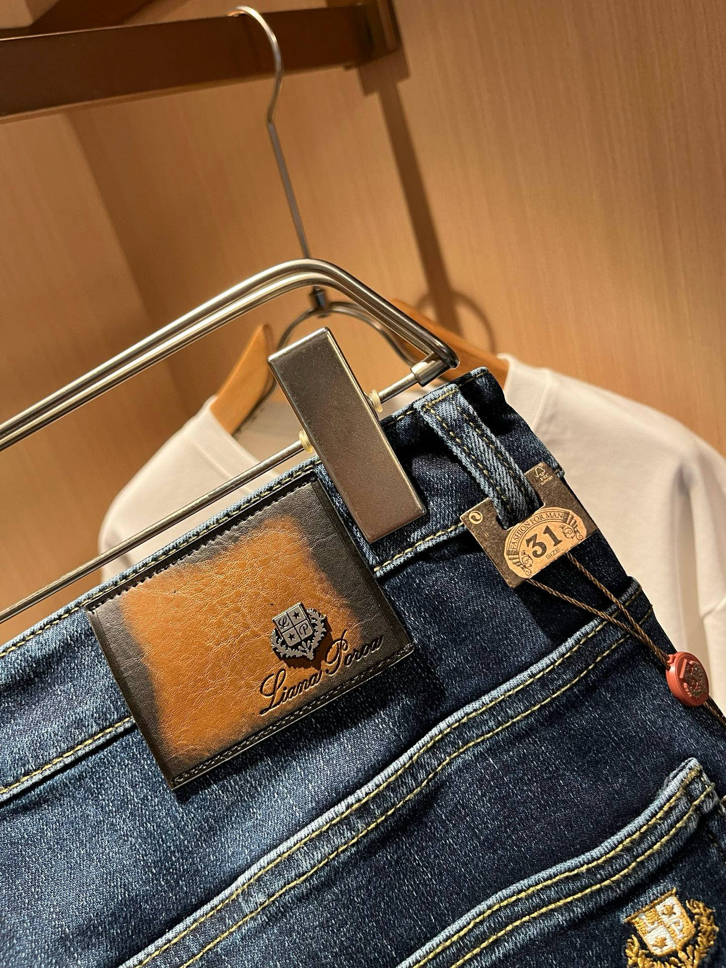 Loro Piana Male Jeans Cotton Slim Fit L