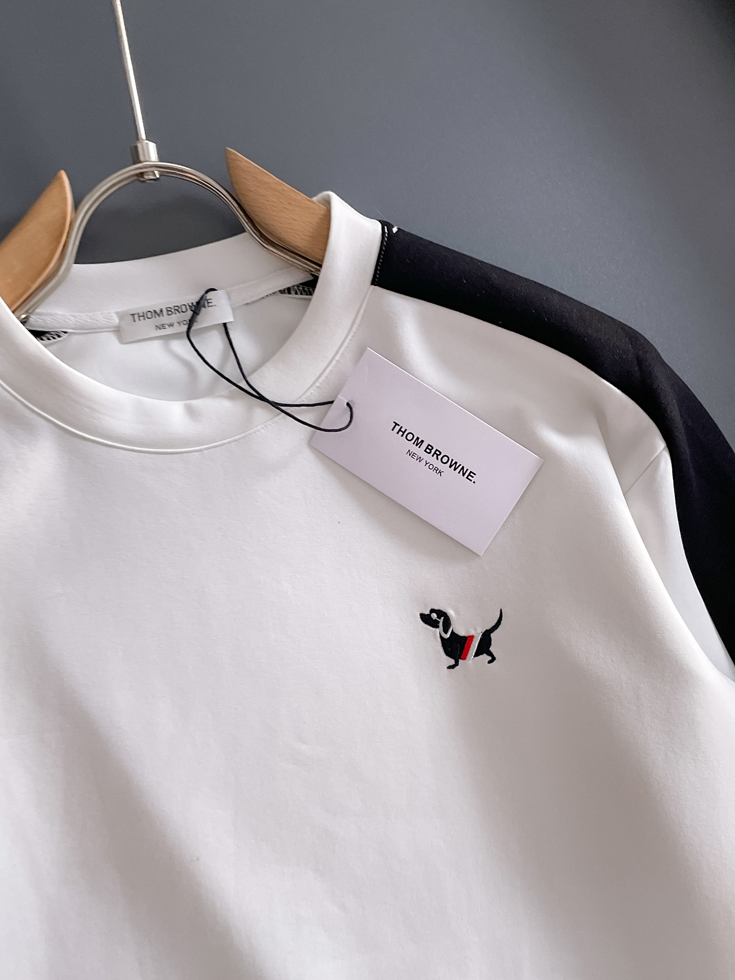 Thom Browne Male Hoodie Cotton Black Xs-s-m-l