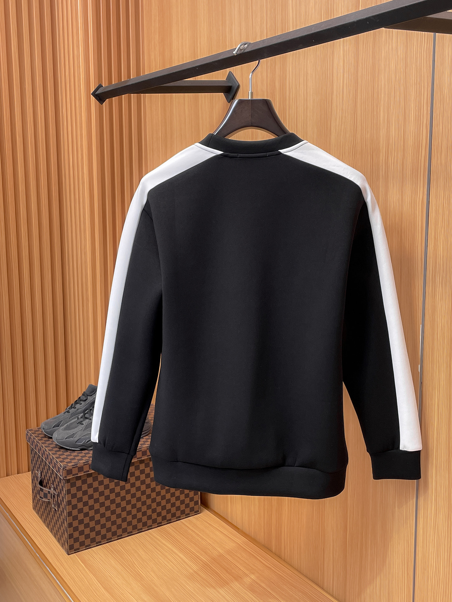 Thom Browne Male Hoodie Cotton Black Xs-s-m-l