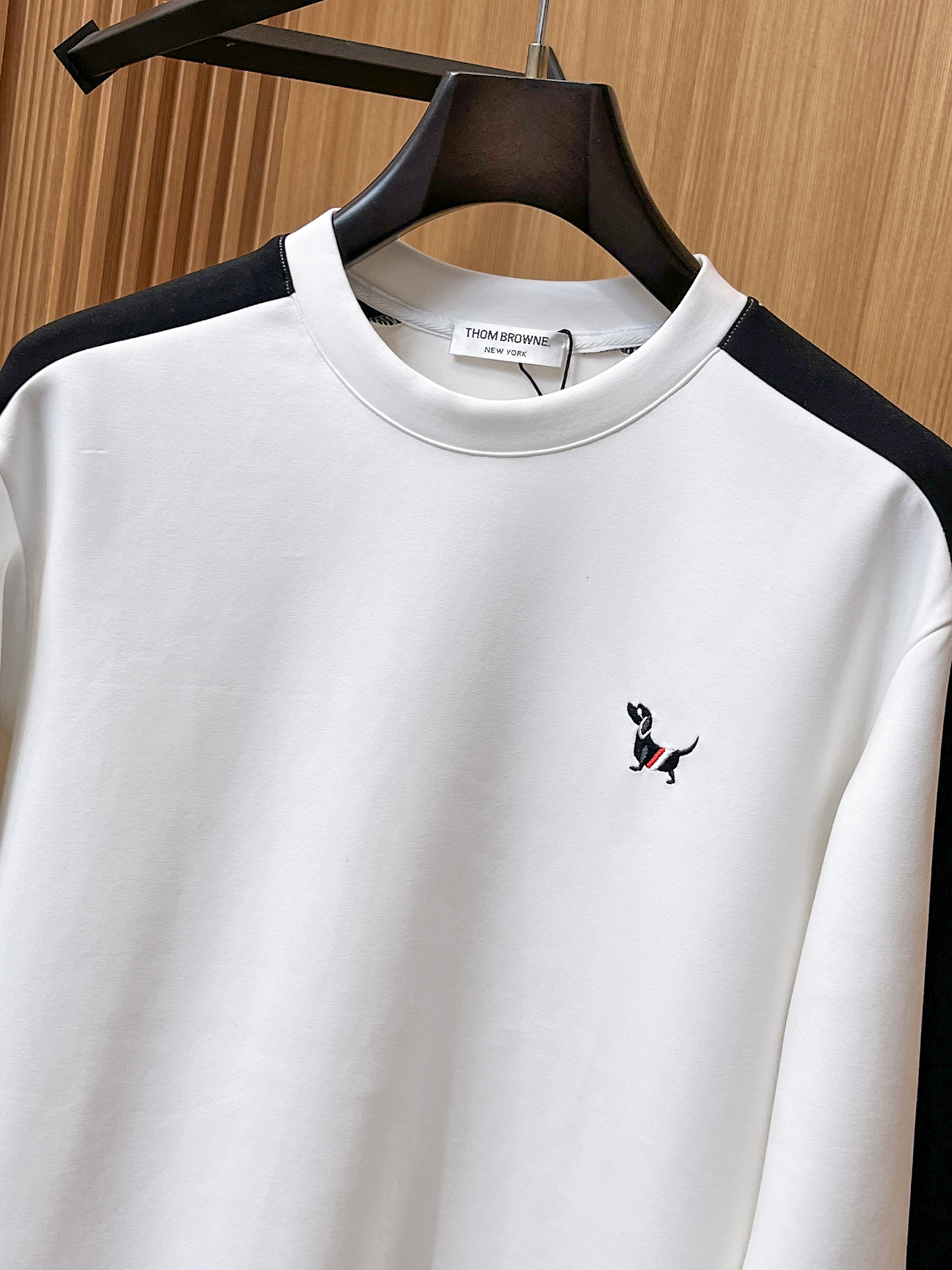 Thom Browne Male Hoodie Cotton Black Xs-s-m-l