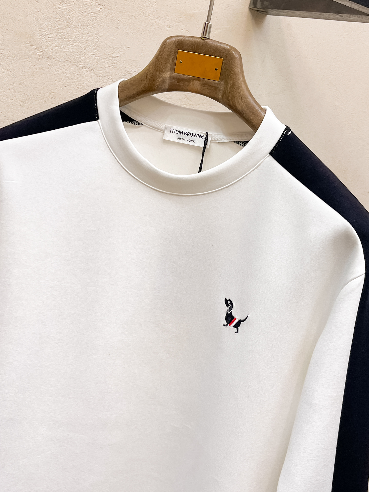 Thom Browne Male Hoodie Cotton Black Xs-s-m-l