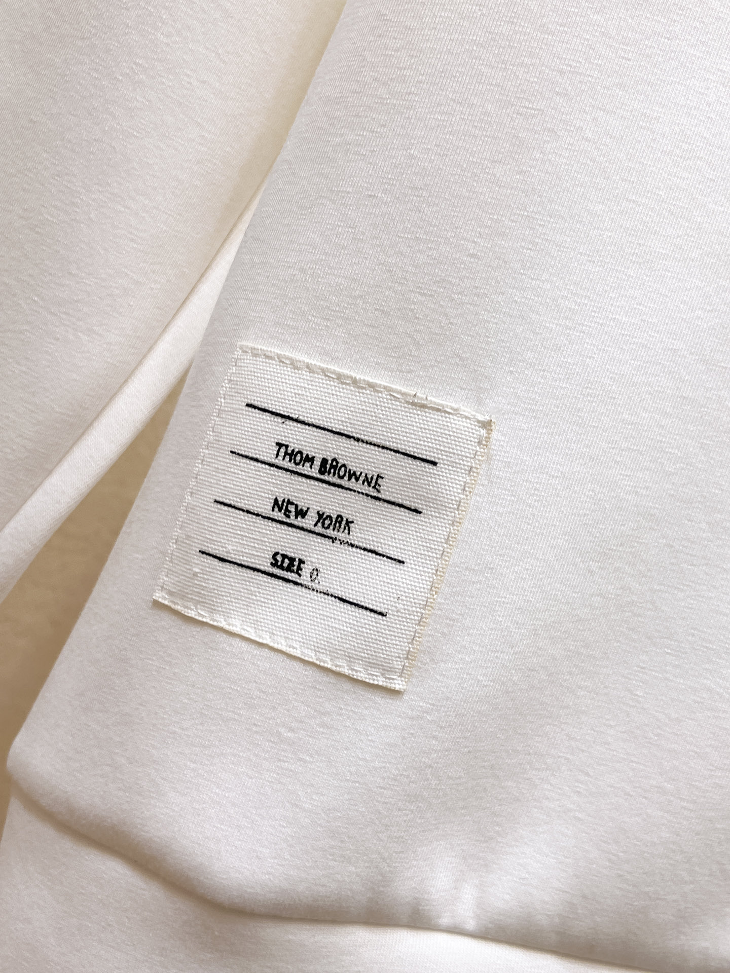 Thom Browne Male Hoodie Cotton Black Xs-s-m-l
