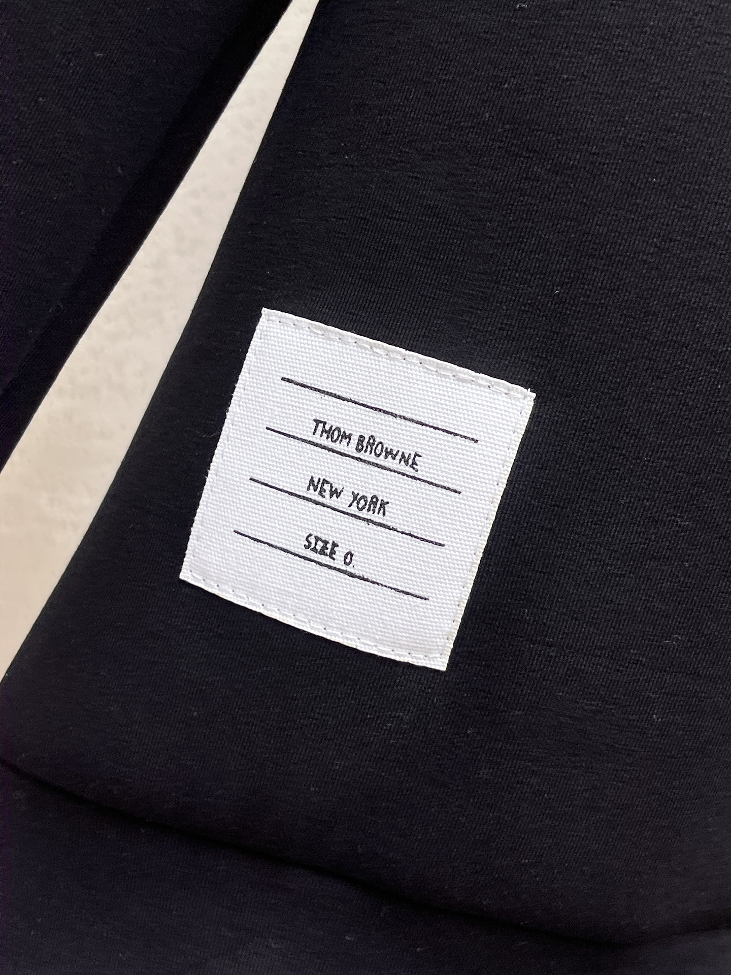 Thom Browne Male Hoodie Cotton Black Xs-s-m-l