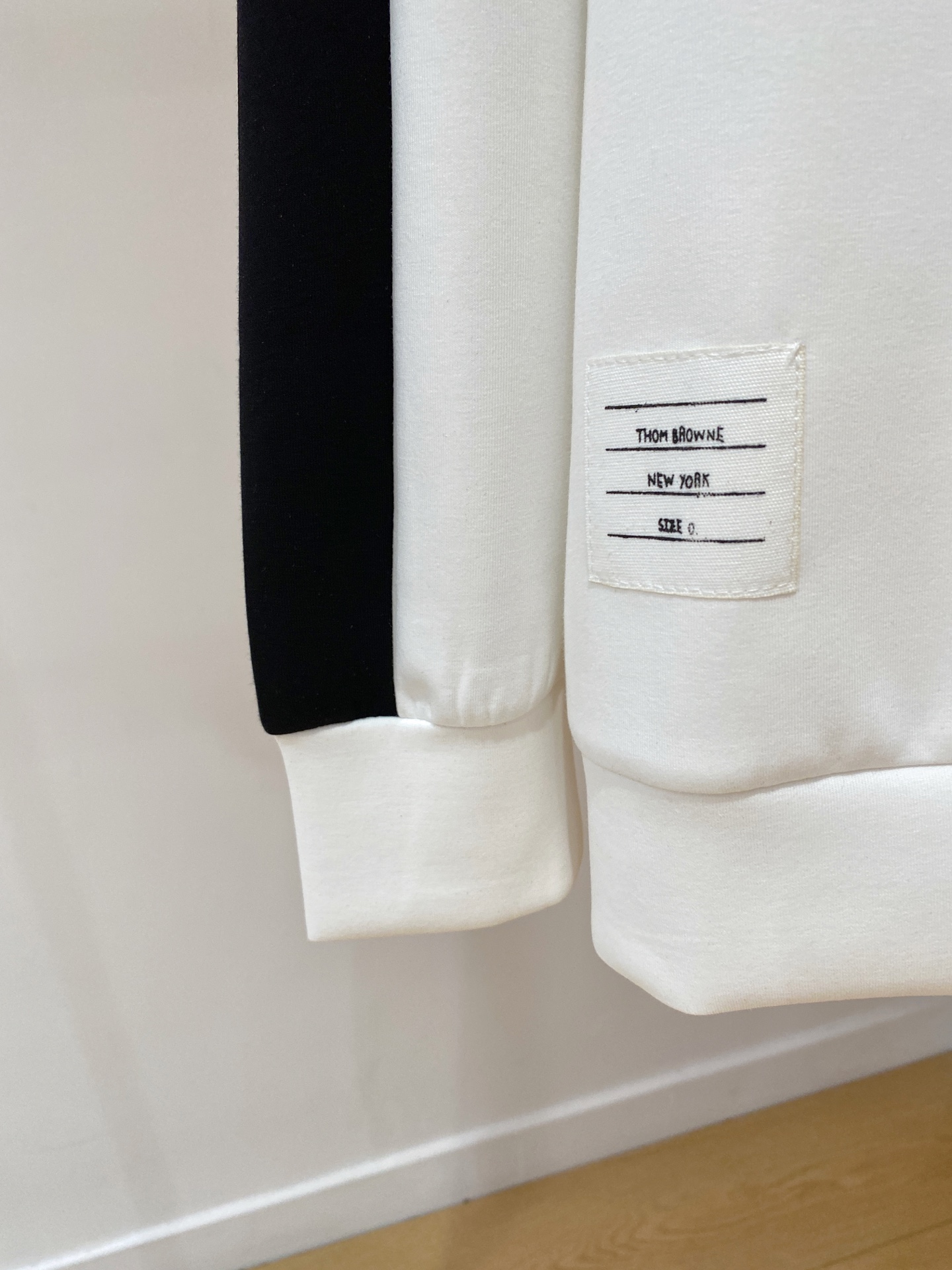 Thom Browne Male Hoodie Cotton Black Xs-s-m-l