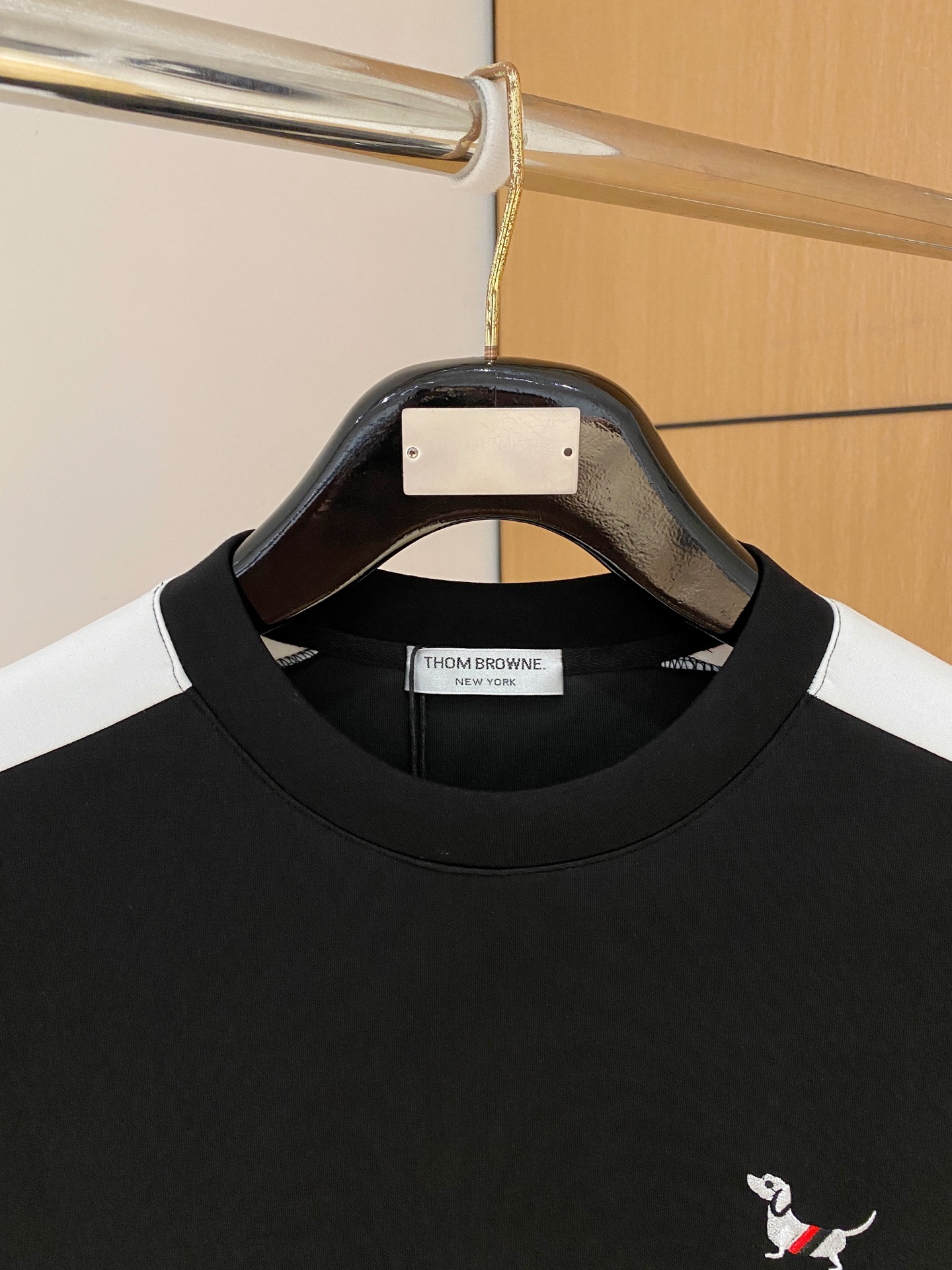 Thom Browne Male Hoodie Cotton Black Xs-s-m-l