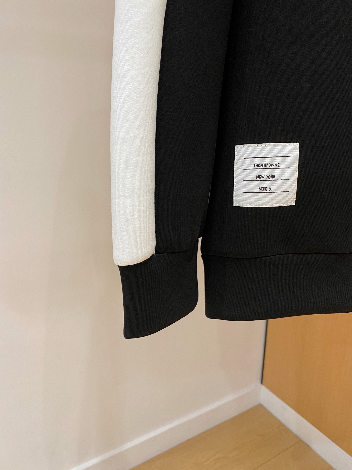 Thom Browne Male Hoodie Cotton Black Xs-s-m-l