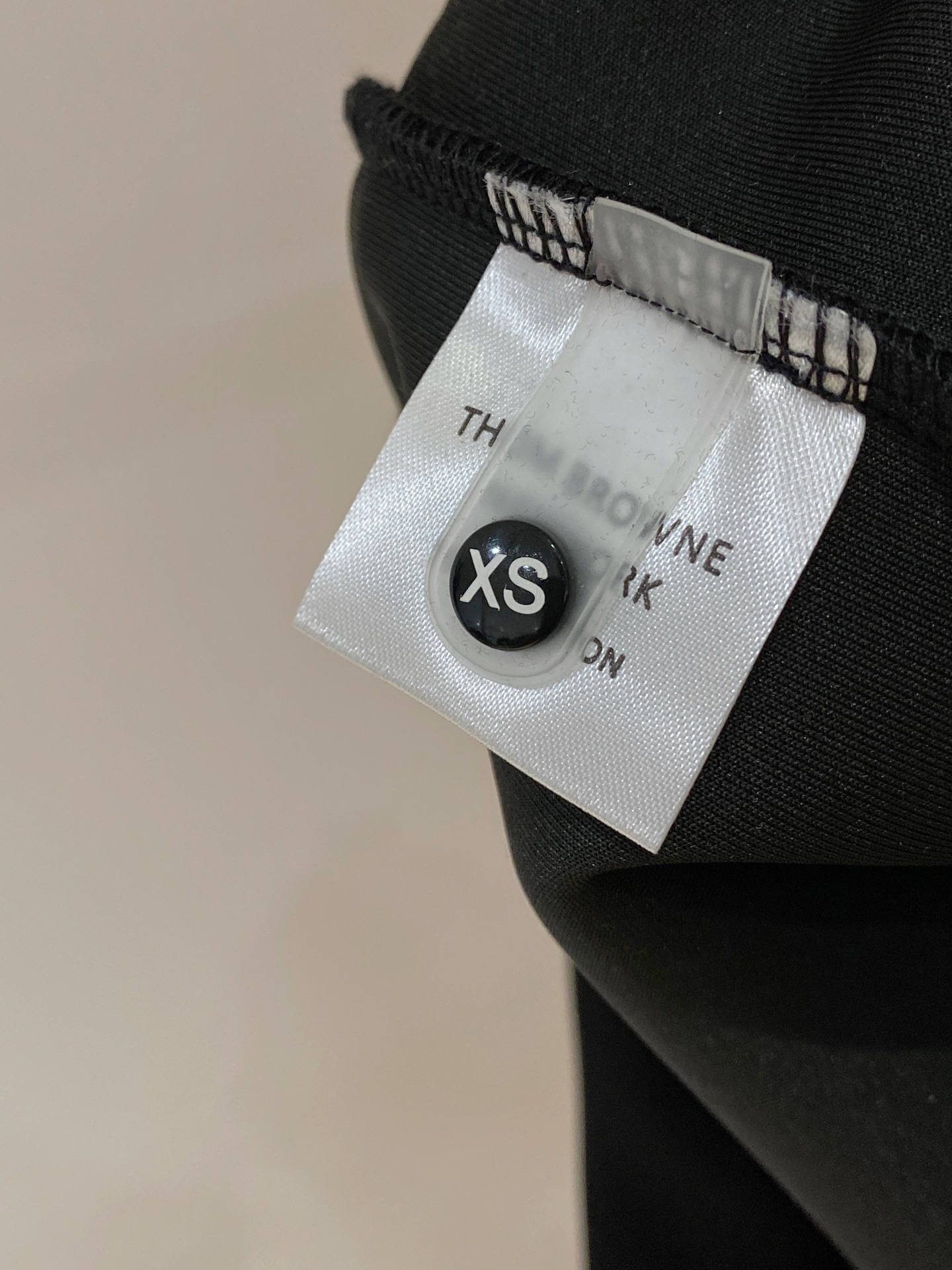 Thom Browne Male Hoodie Cotton Black Xs-s-m-l