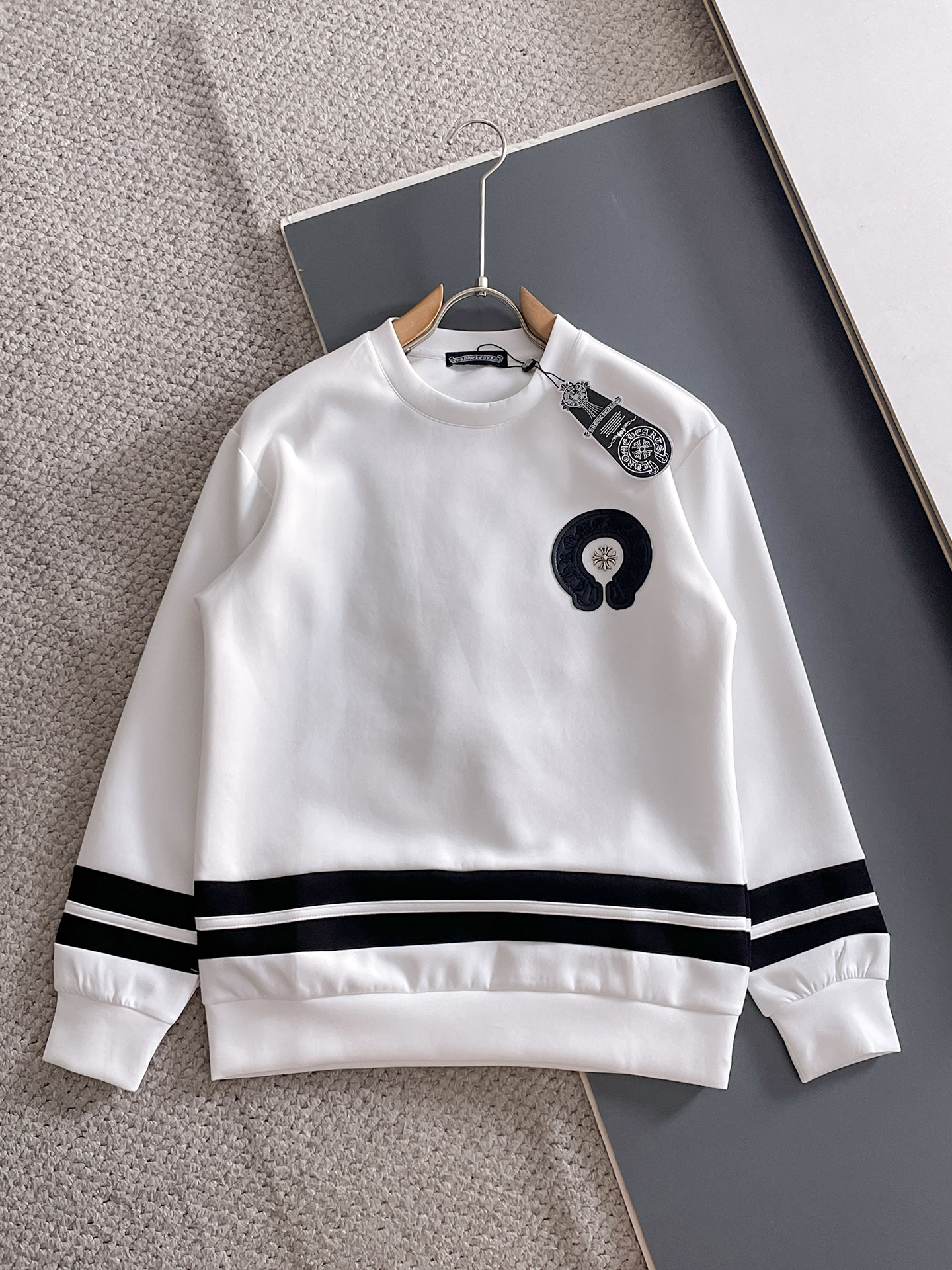 Chrome Hearts Male Hoodie Cotton Black Xs-s-m-l