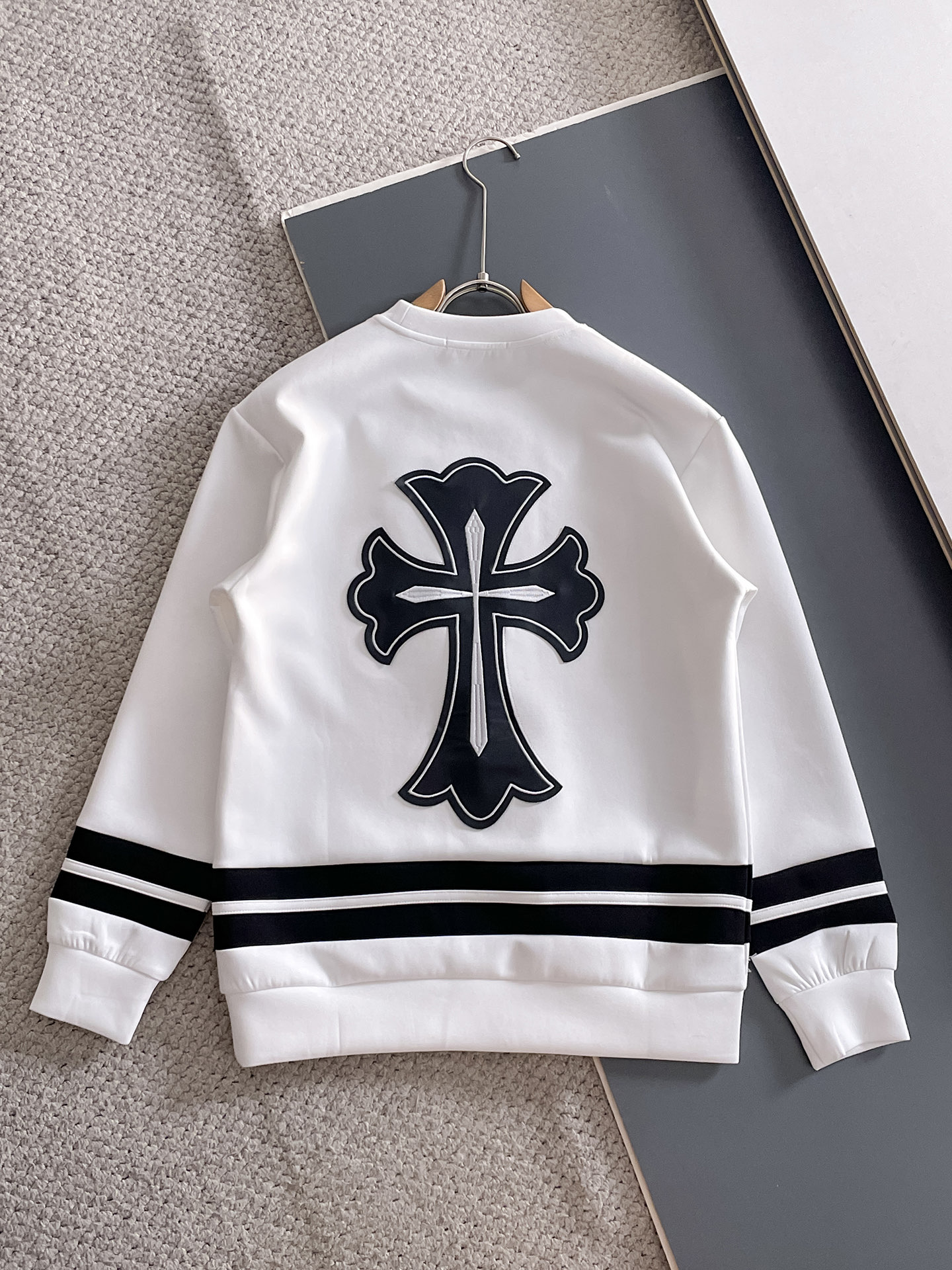 Chrome Hearts Male Hoodie Cotton Black Xs-s-m-l