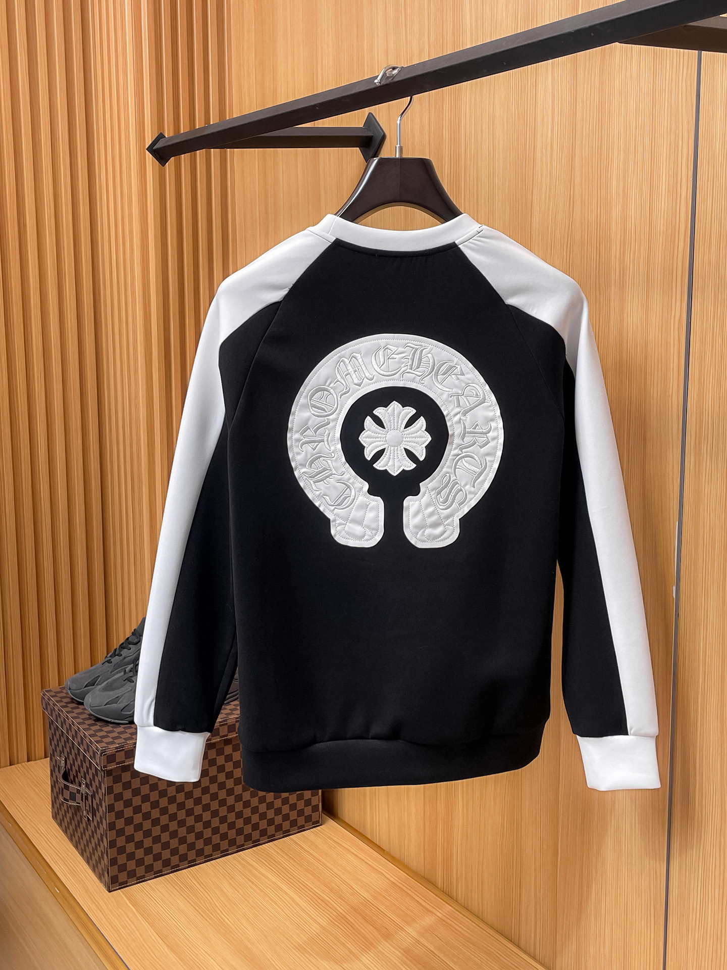 Chrome Hearts Male Hoodie Cotton Black Xs-s-m-l