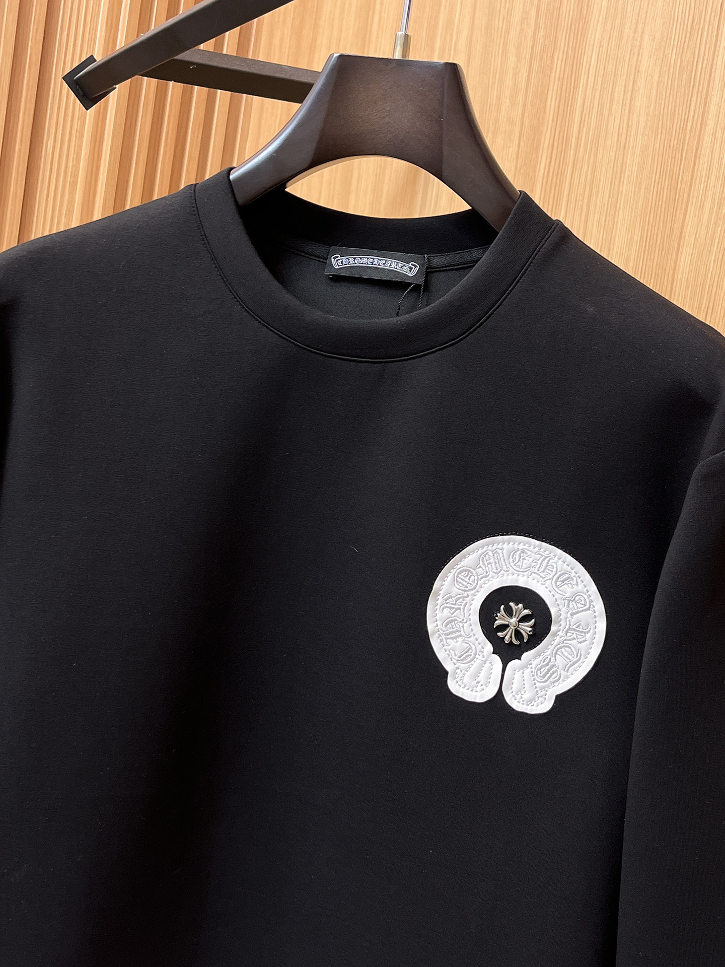 Chrome Hearts Male Hoodie Cotton Black Xs-s-m-l