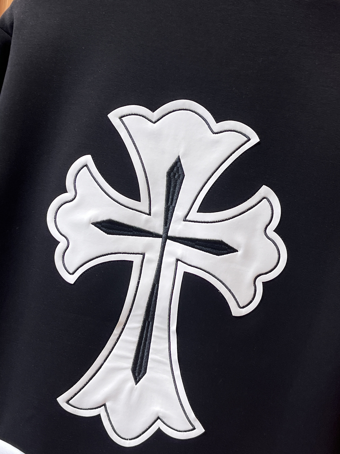 Chrome Hearts Male Hoodie Cotton Black Xs-s-m-l