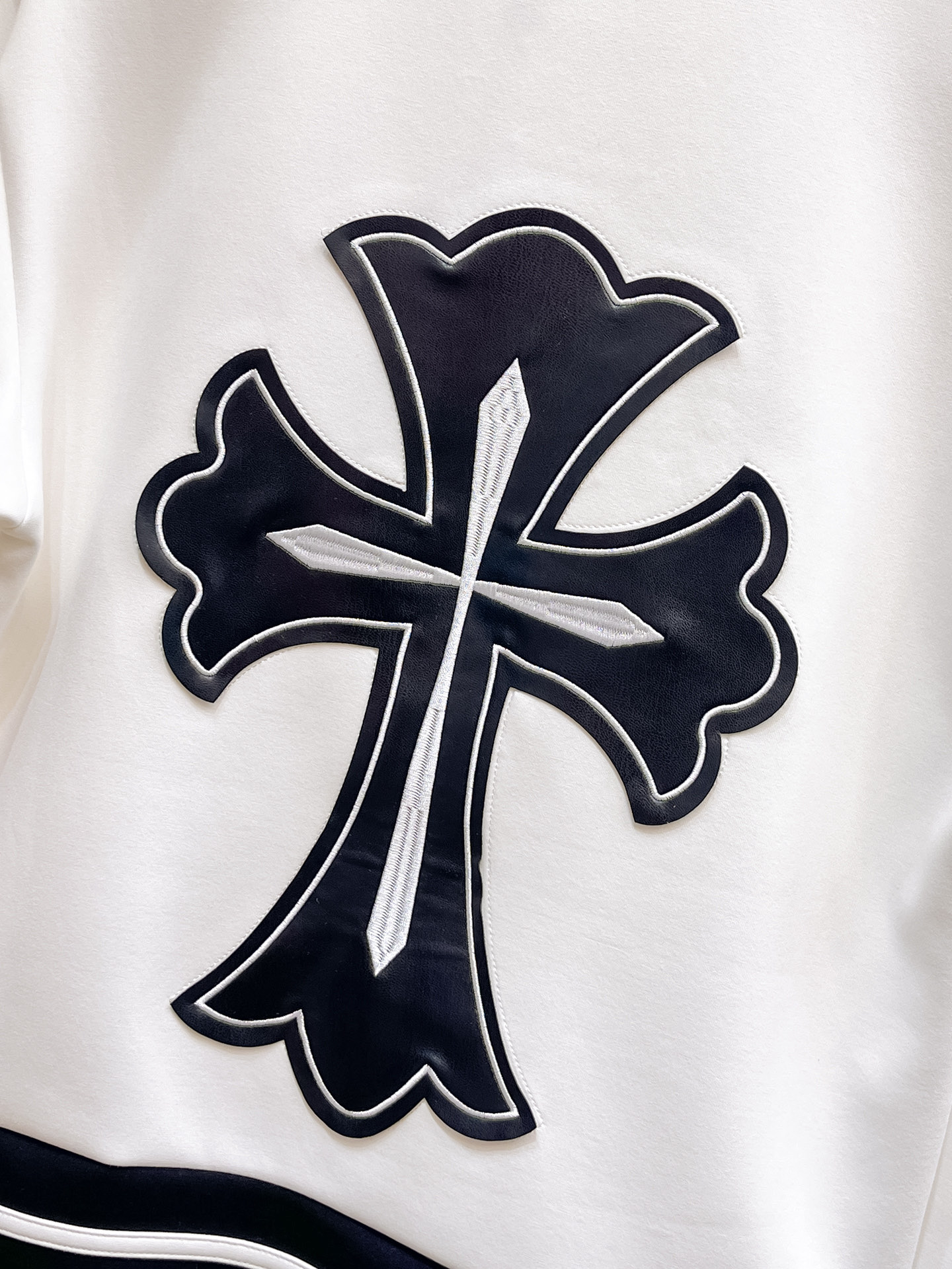 Chrome Hearts Male Hoodie Cotton Black Xs-s-m-l