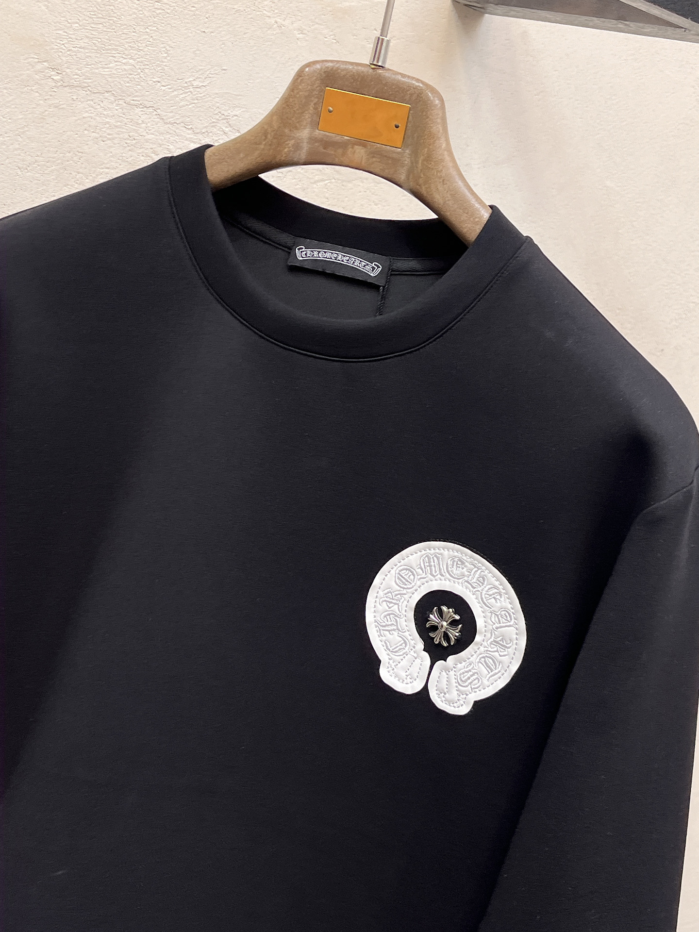 Chrome Hearts Male Hoodie Cotton Black Xs-s-m-l