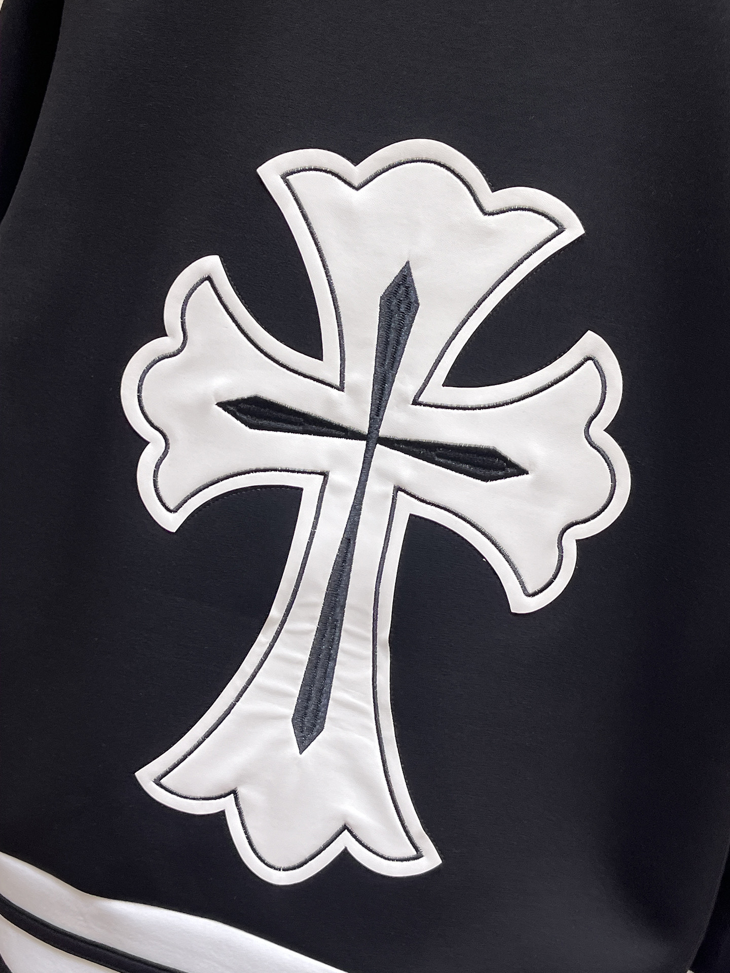 Chrome Hearts Male Hoodie Cotton Black Xs-s-m-l