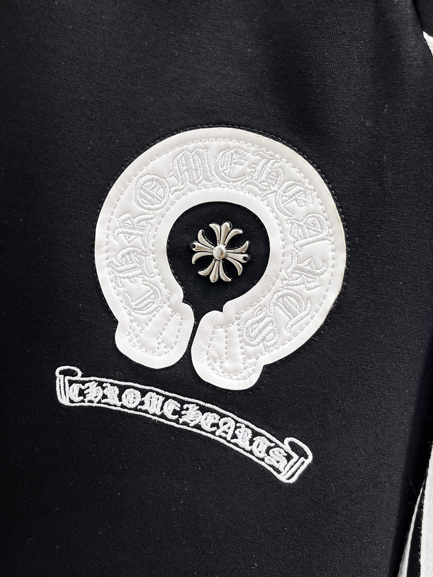Chrome Hearts Male Hoodie Cotton Black Xs-s-m-l